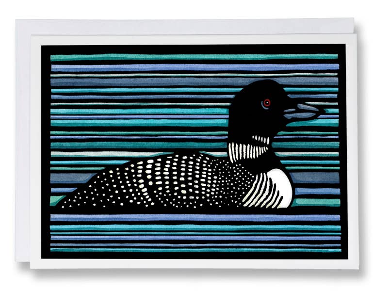 Greeting Card Loon