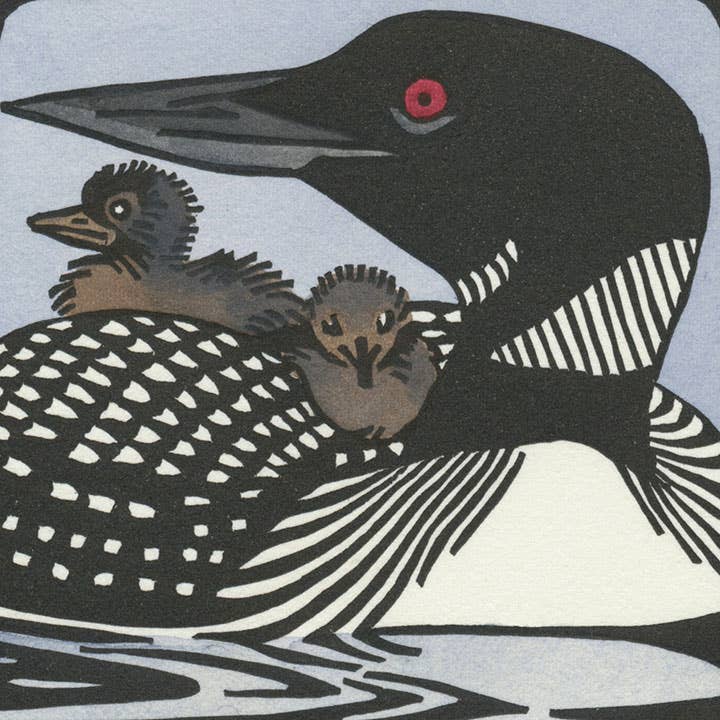 Common Loon Card: Individual