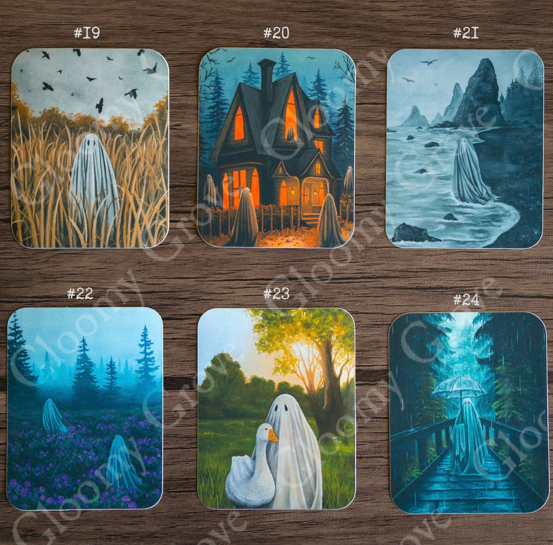 Ghost Stickers: 4