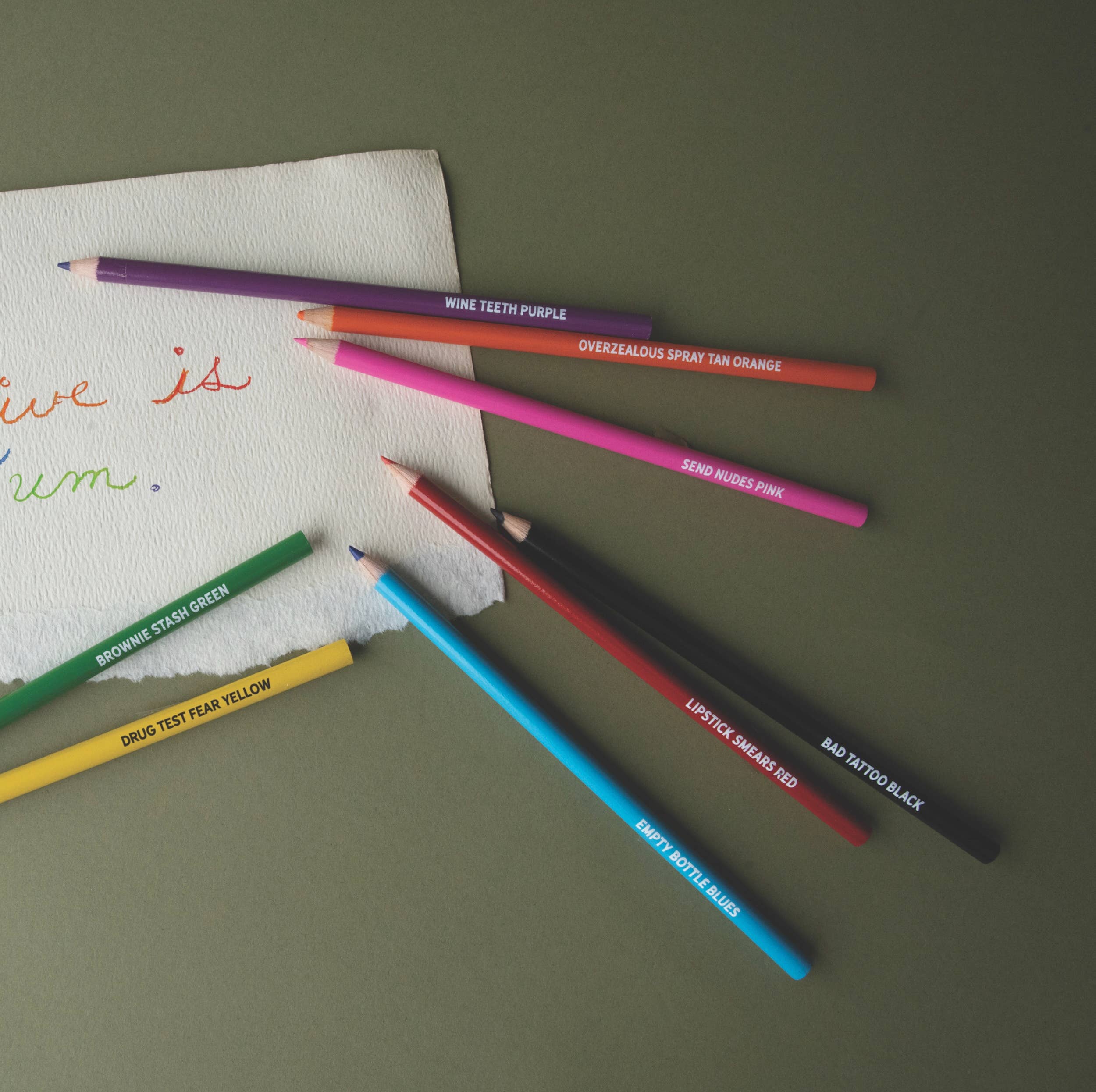 Shit Show Colored Pencils | Funny Pencils | Gift