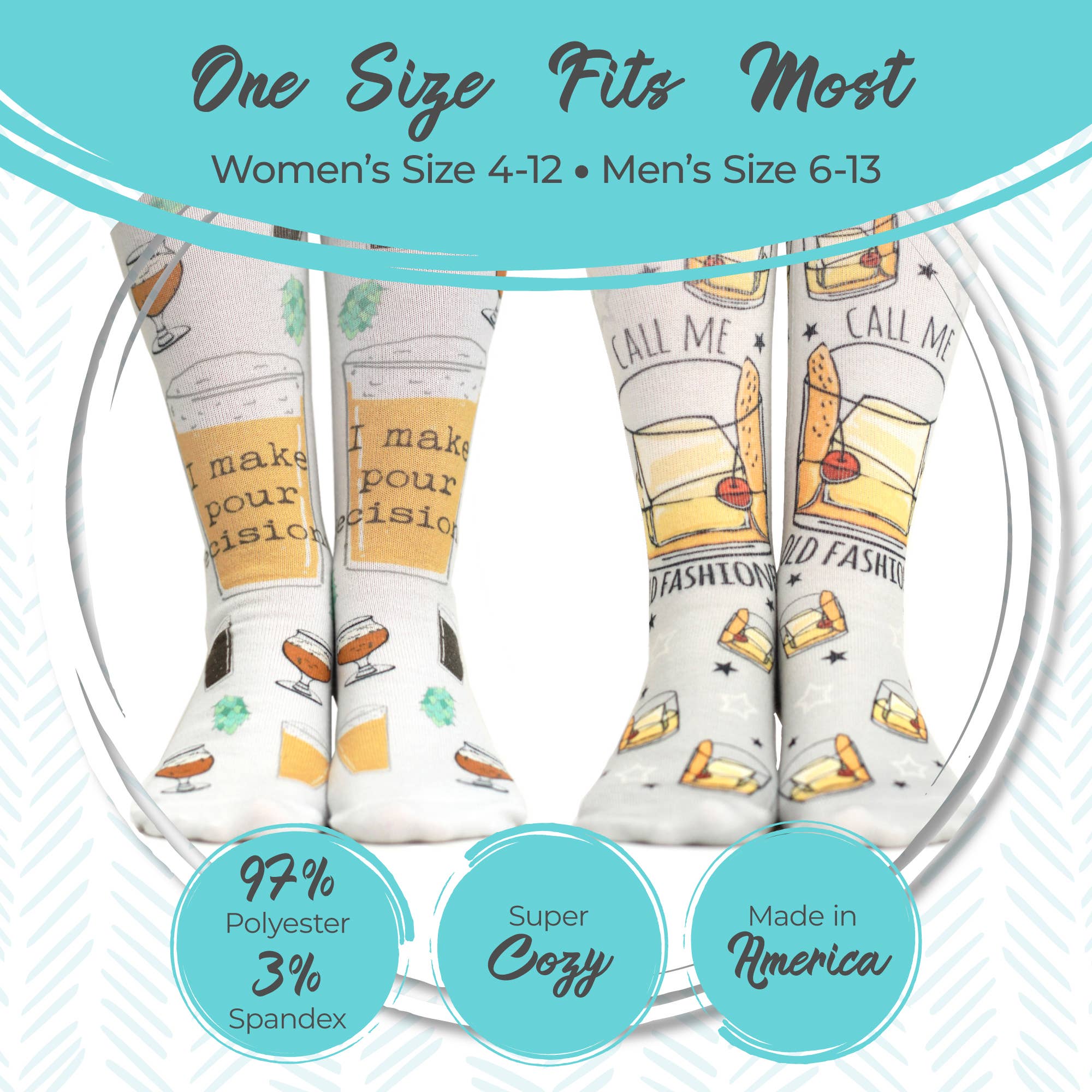 I Need a Huge Margarita - Funny Socks