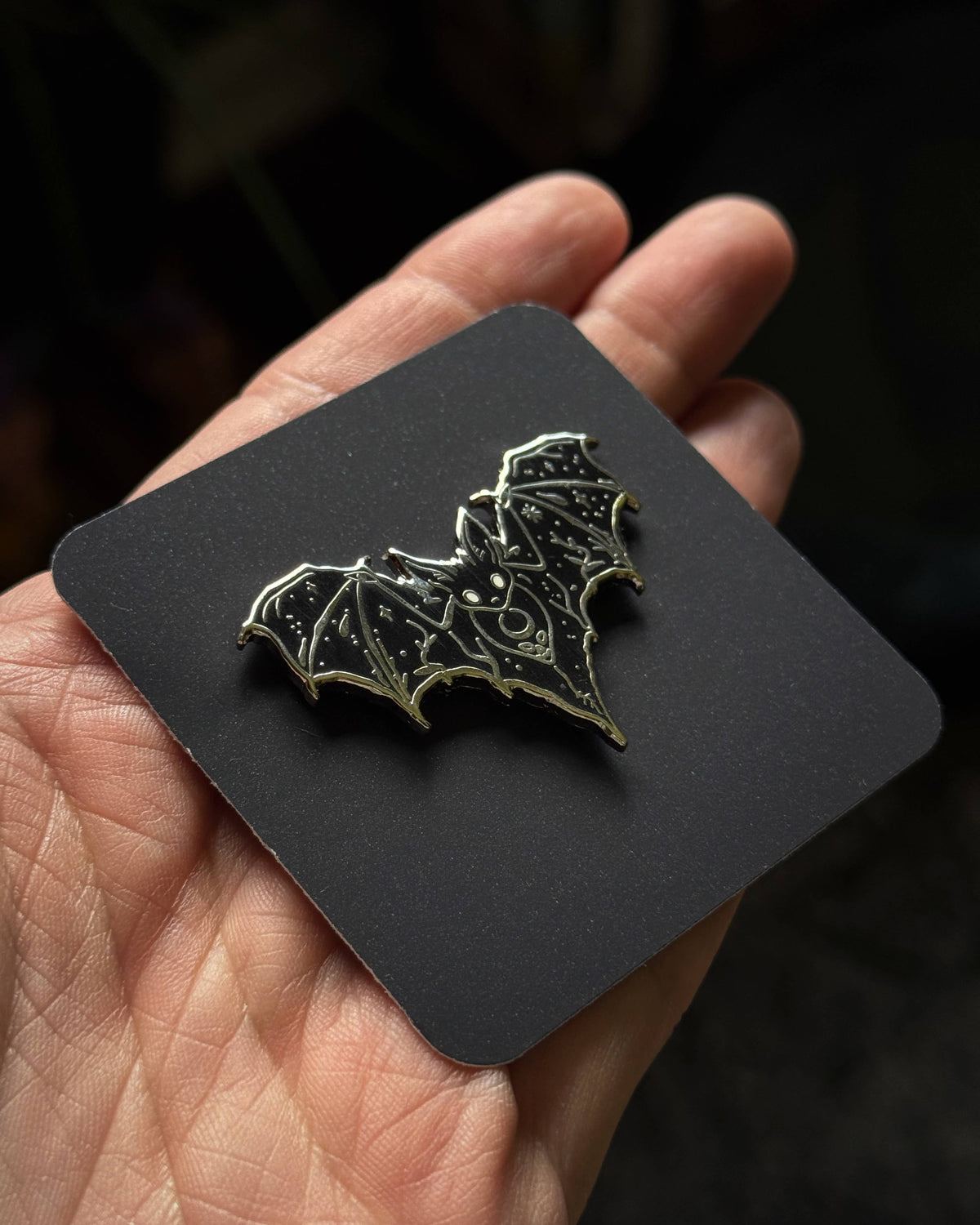 Cloak Enamel Pin