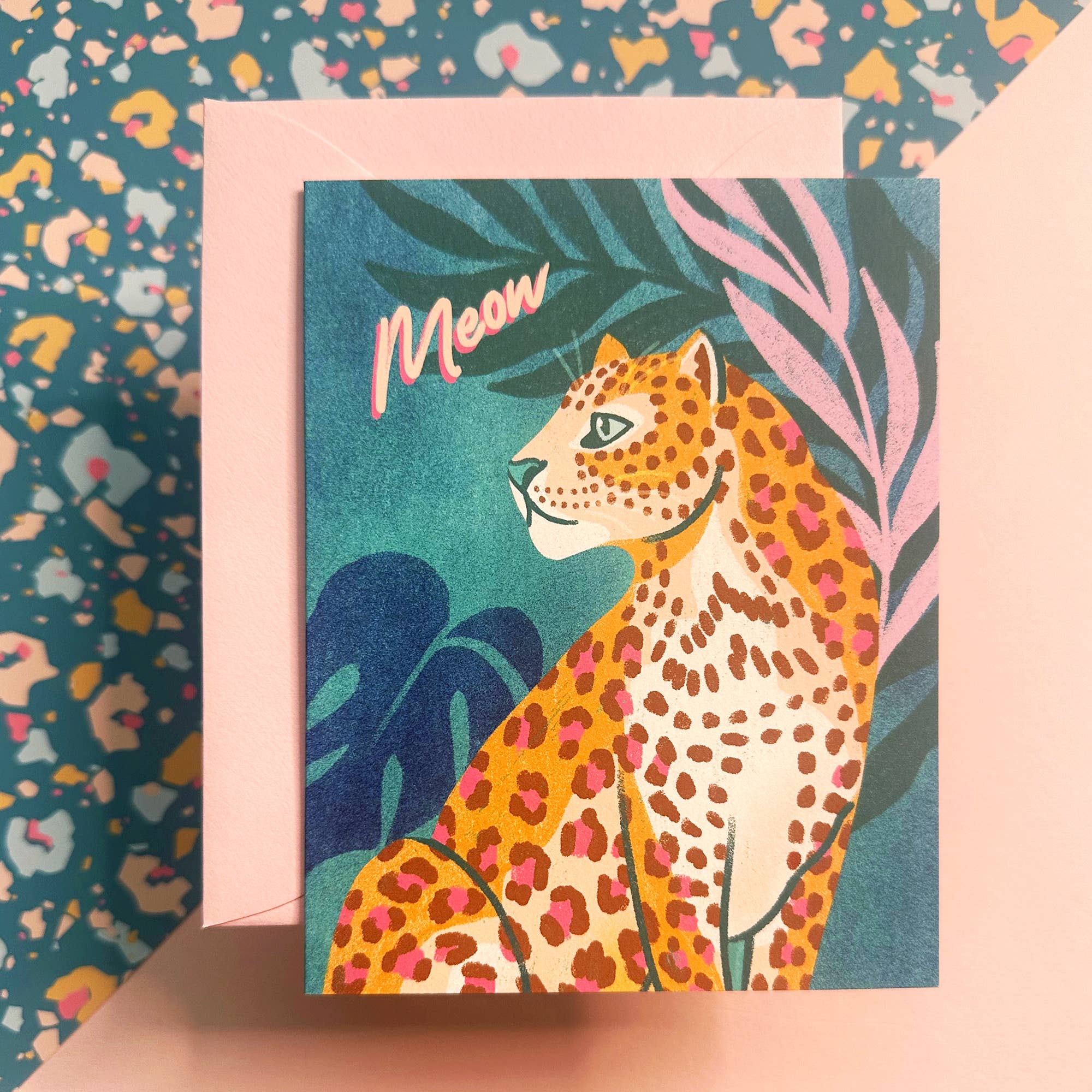 Leopard Card
