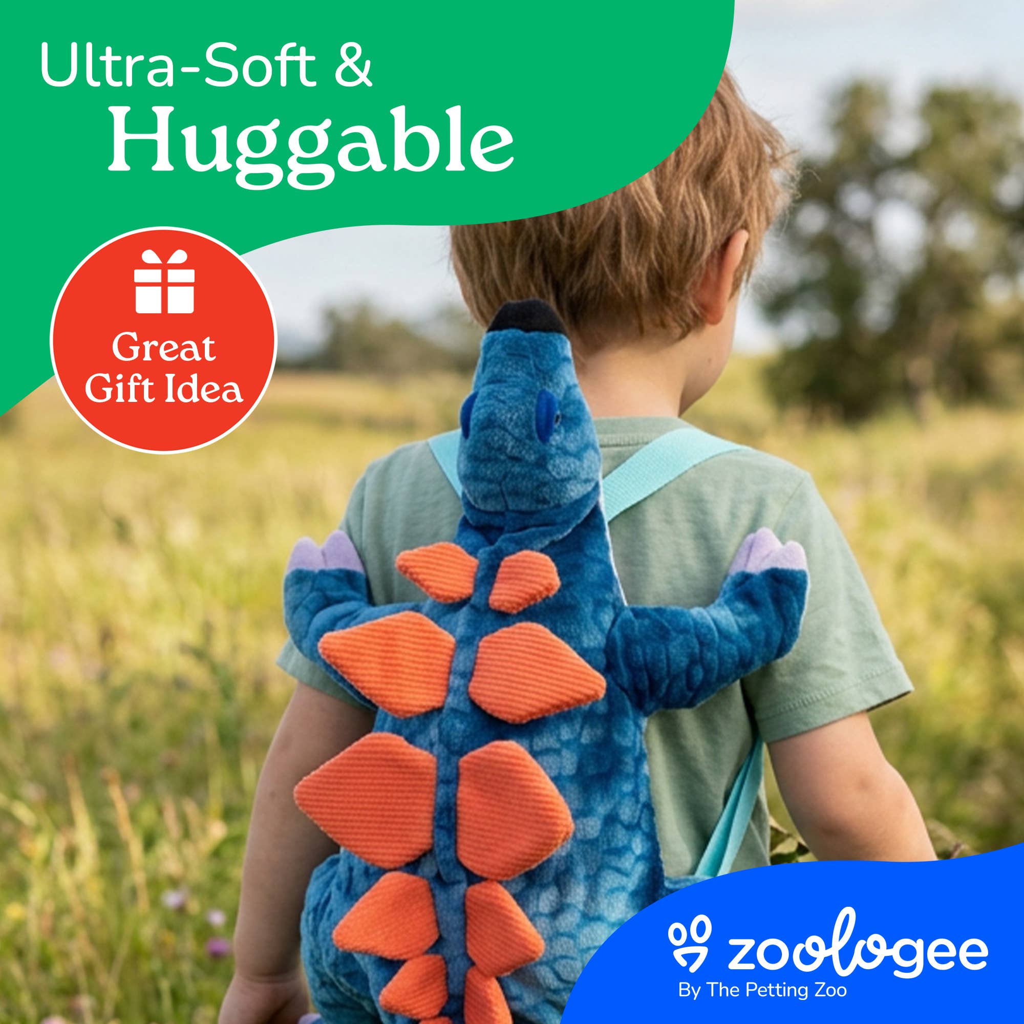 Backpack Dino Stegosaurus 20" (50cm)