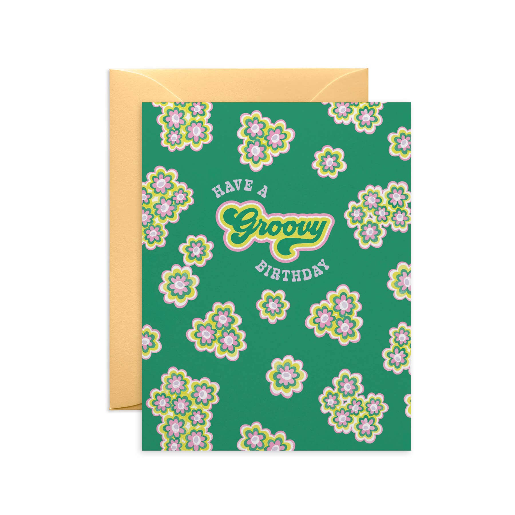 Groovy Daisy Birthday-Card