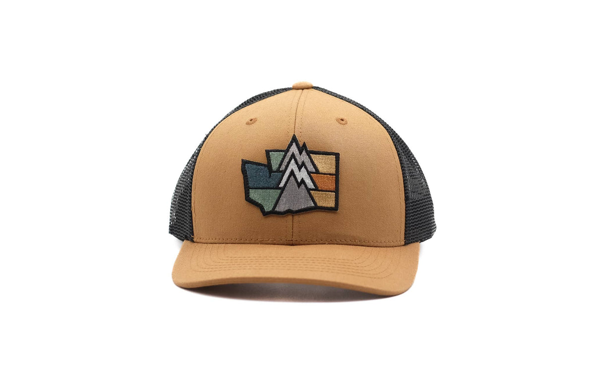 Washington PNW Trucker Hat: Black