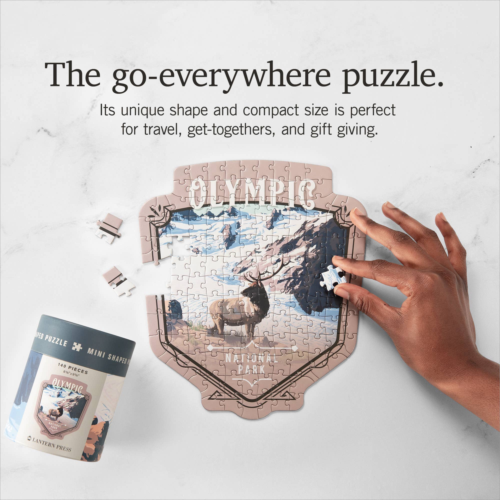 Protect Our National Parks - Mini Puzzle, Olympic