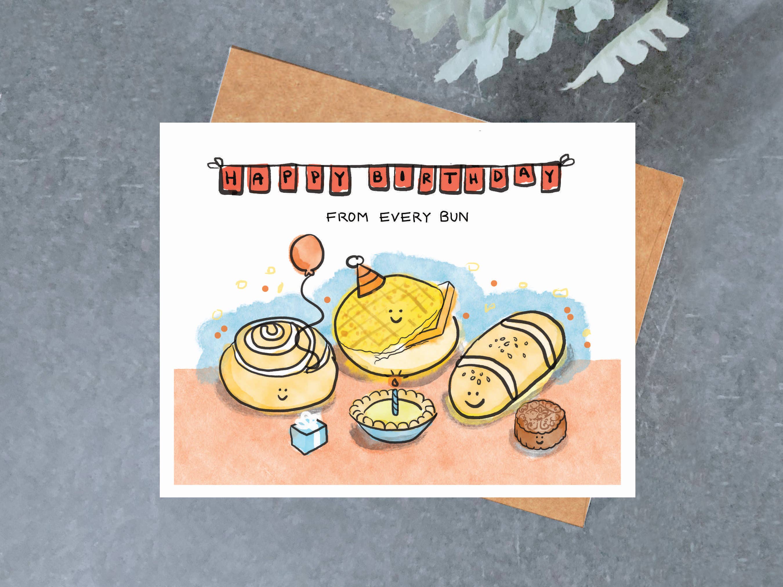 Every Bun Birthday Card