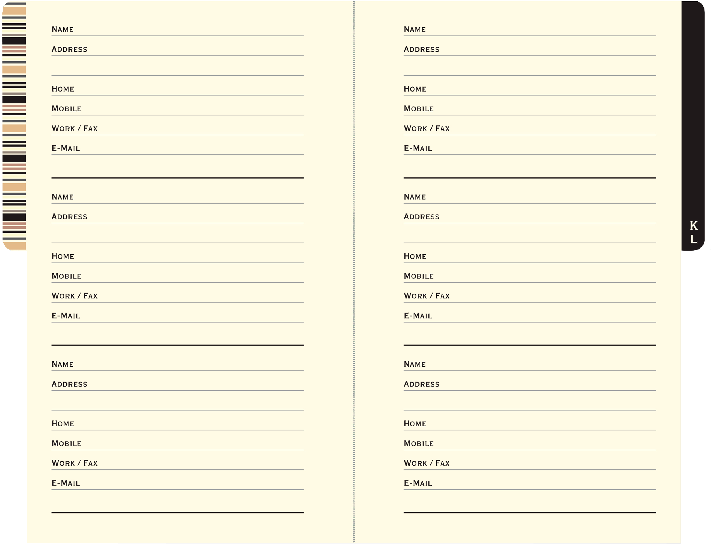 Little Black Book Of Addresses