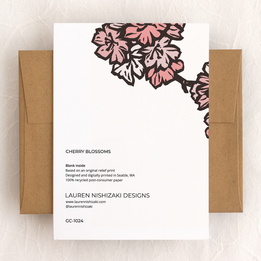 Cherry Blossoms - Card