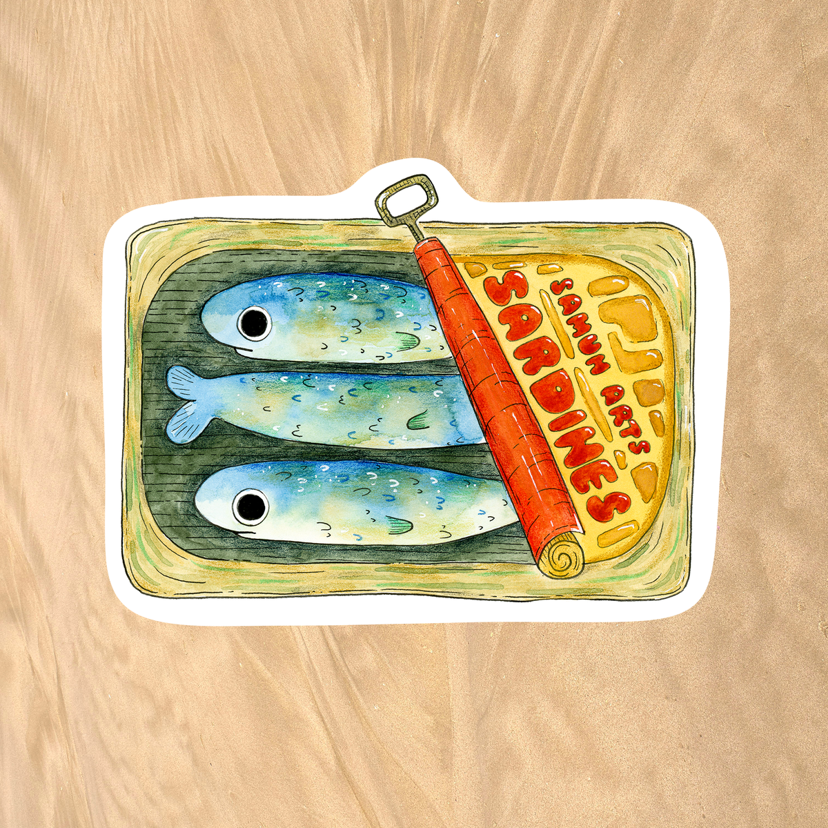 Sardine Can - Sticker