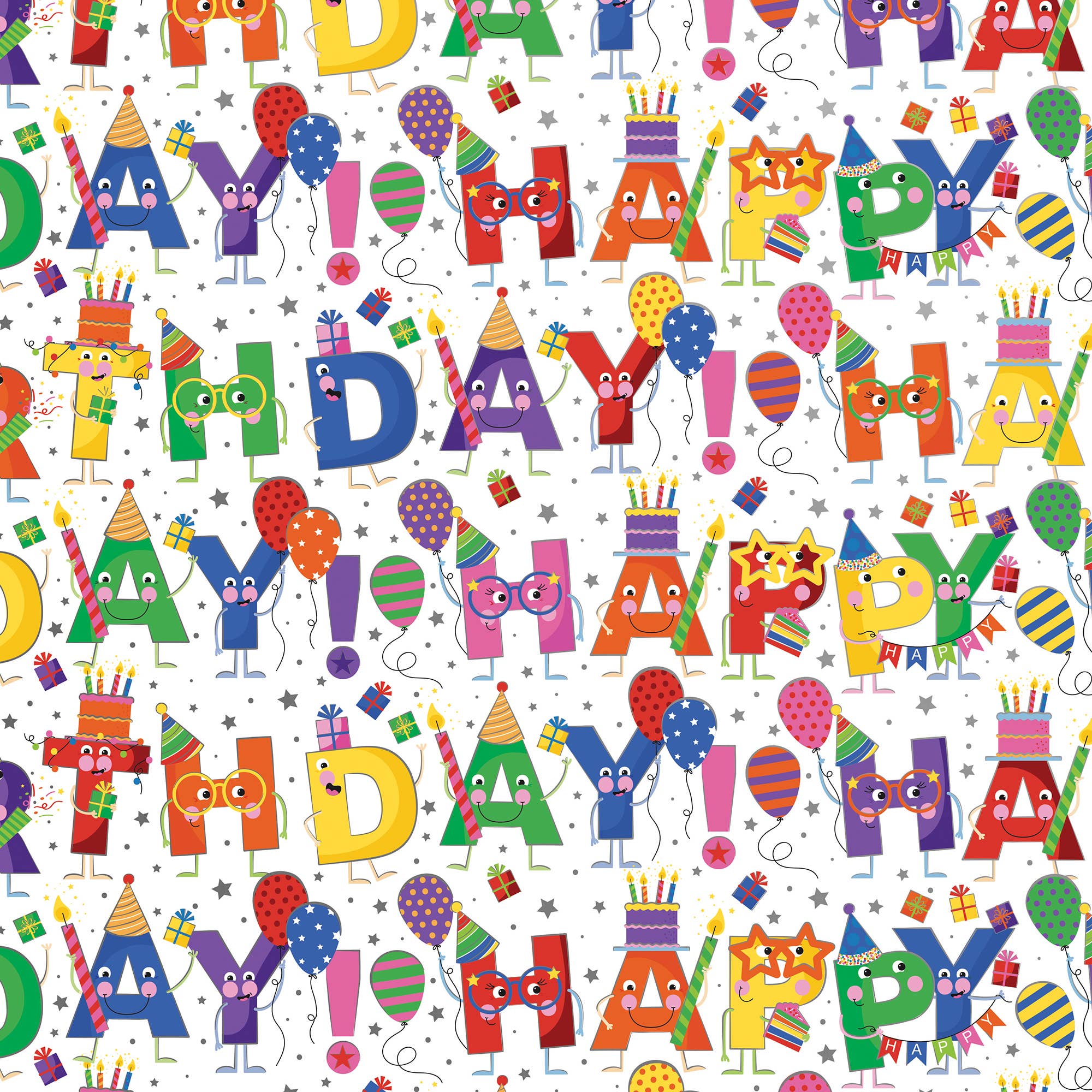 Wrap - Rolls - Birthday Characters