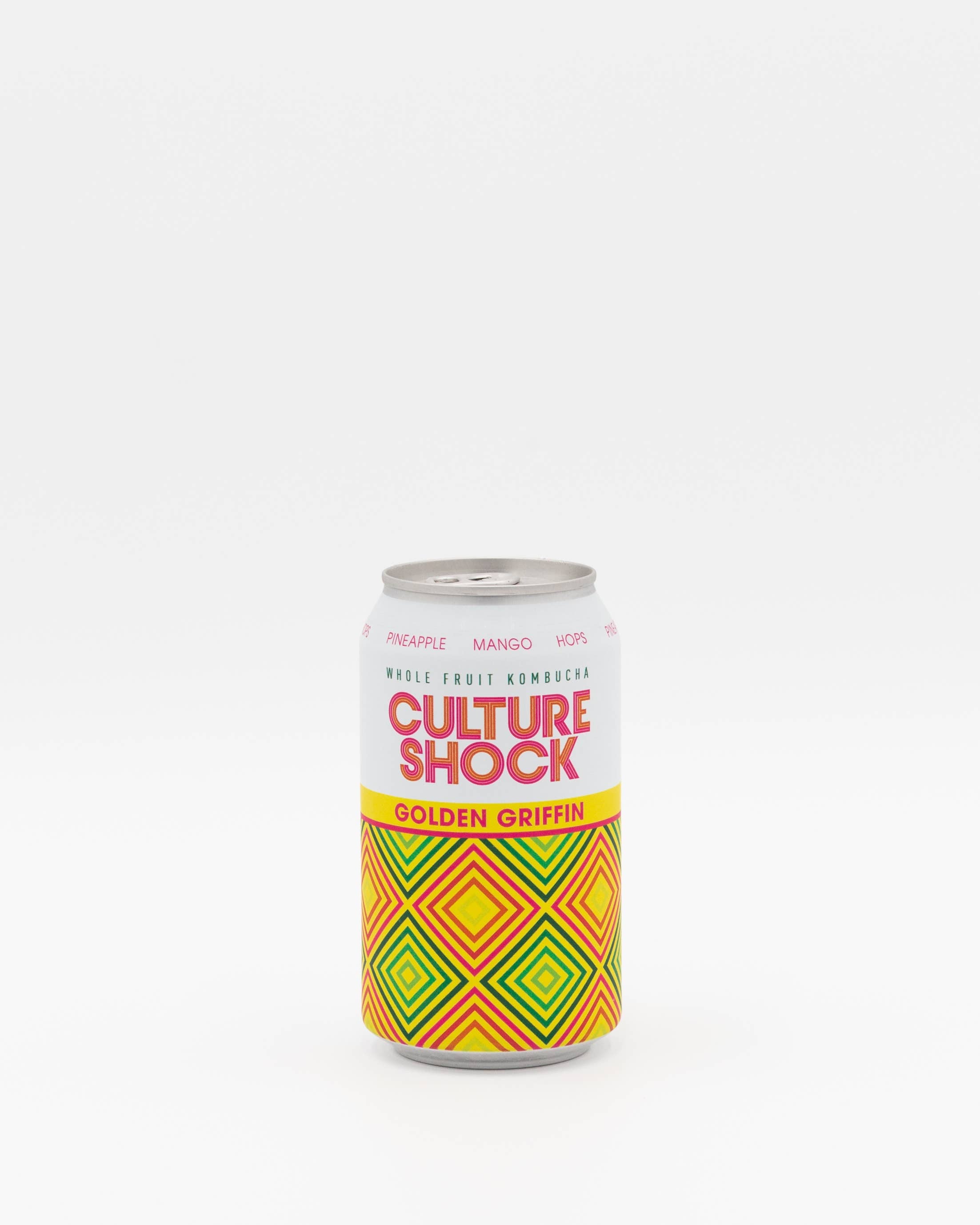 Kombucha, Golden Griffin, pineapple mango hops