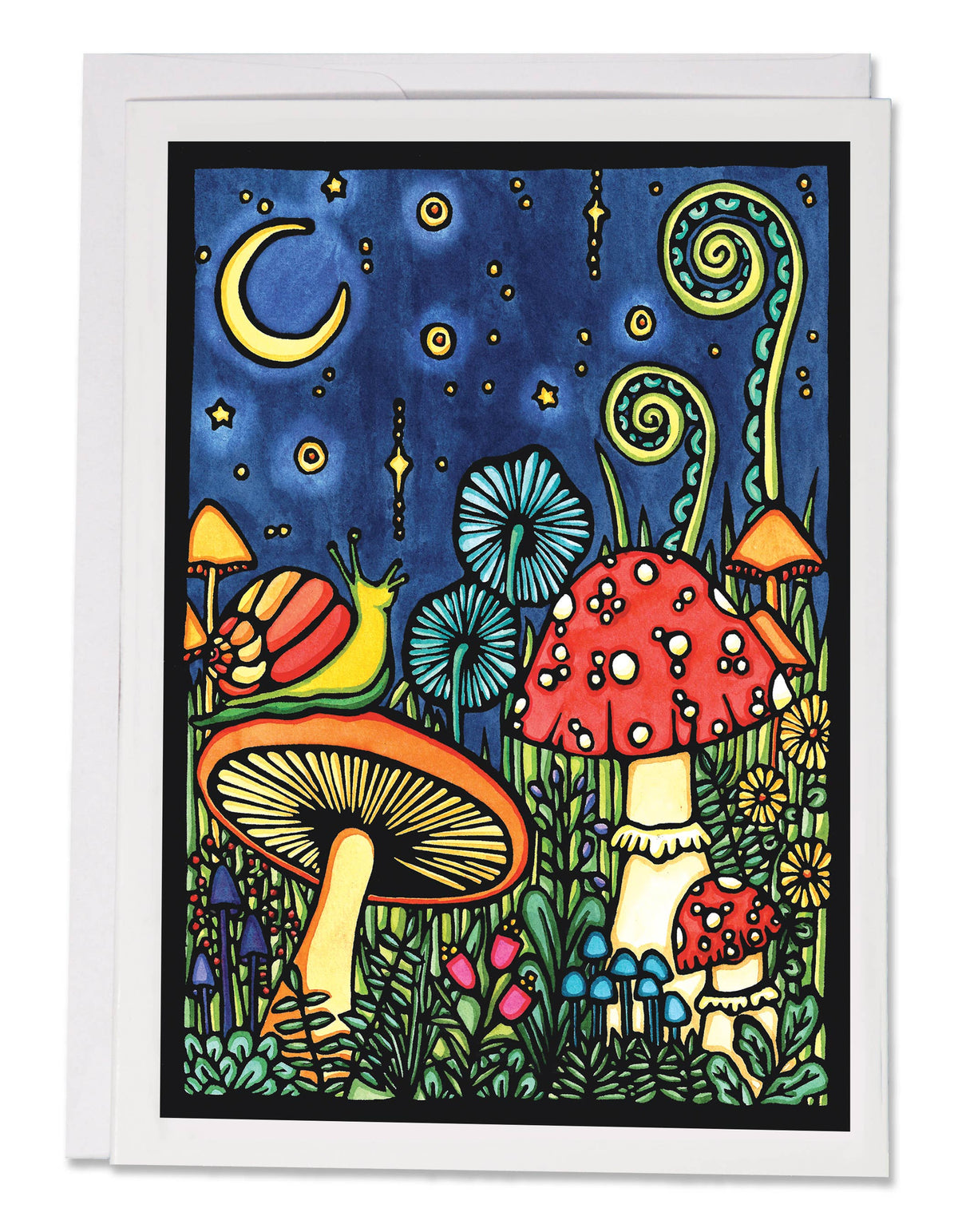 Greeting Card Mushroom