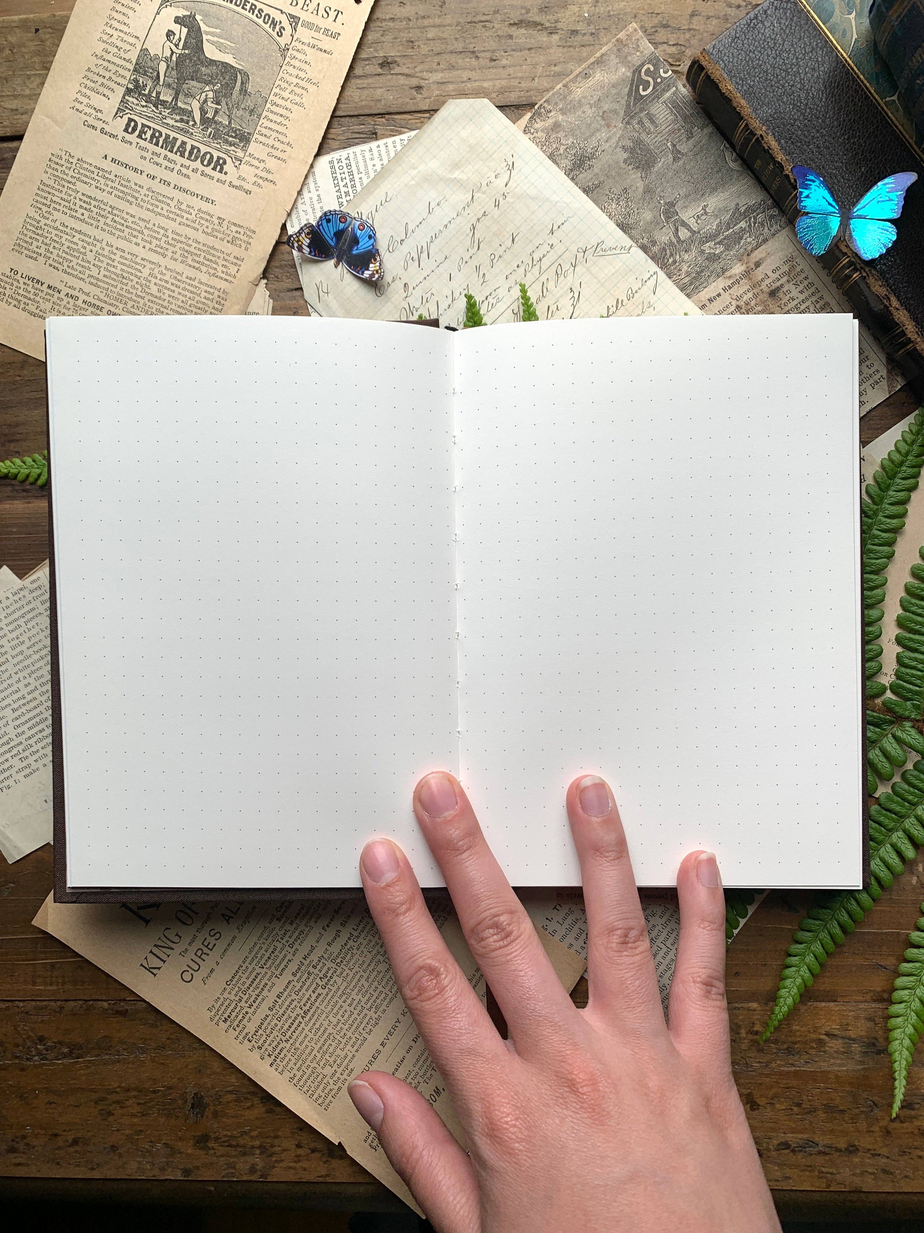 The Wanderer: Vegan Dot Grid Notebook