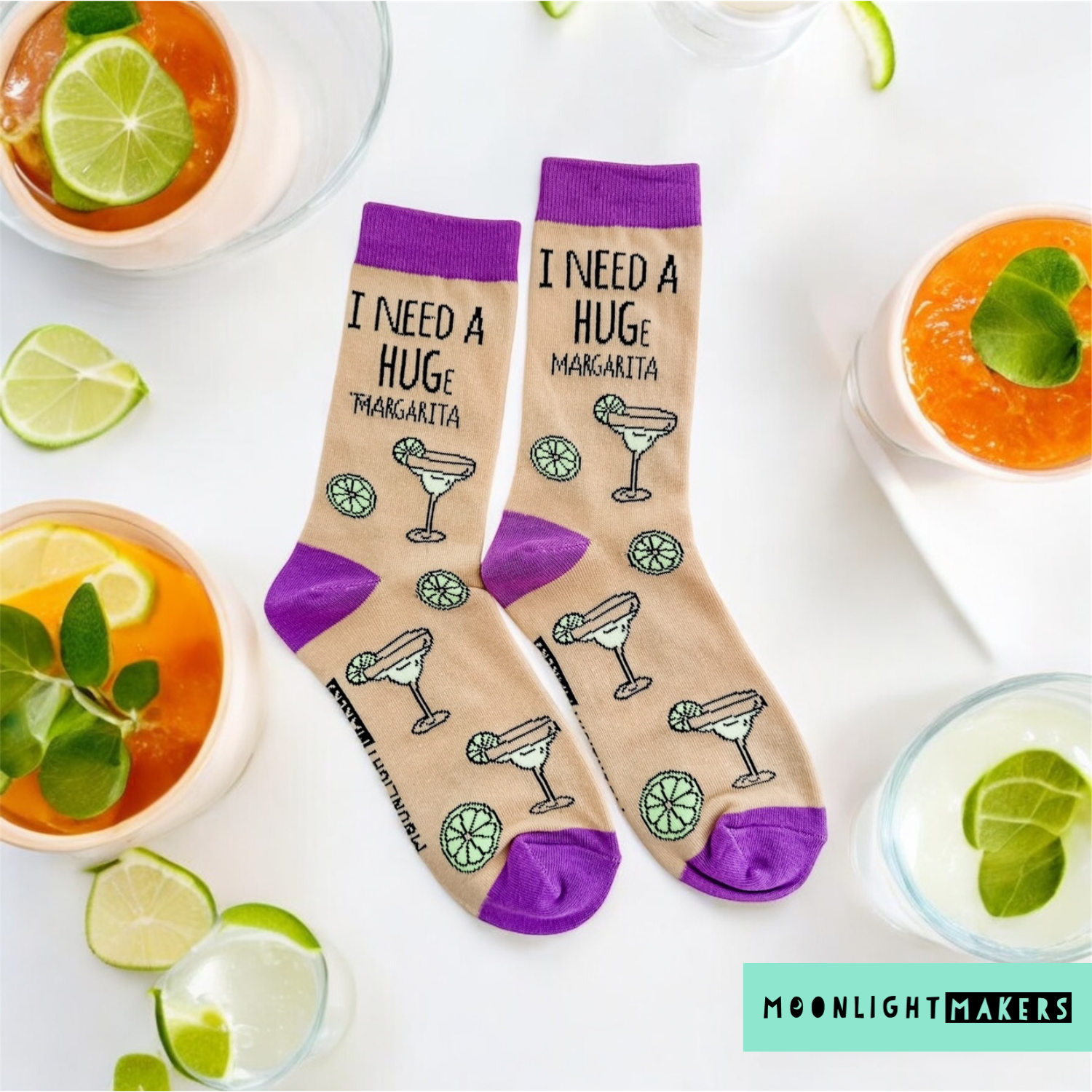 I Need a HUGe Margarita - Unisex Socks