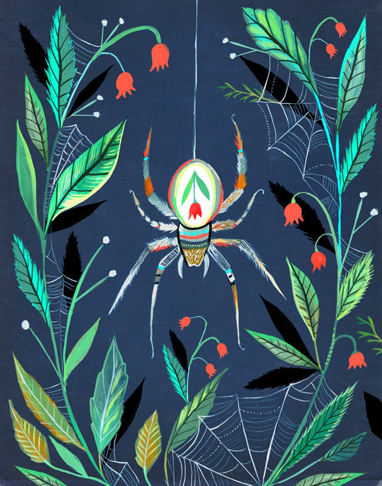 Along Came a Spider Print: 8 x 10