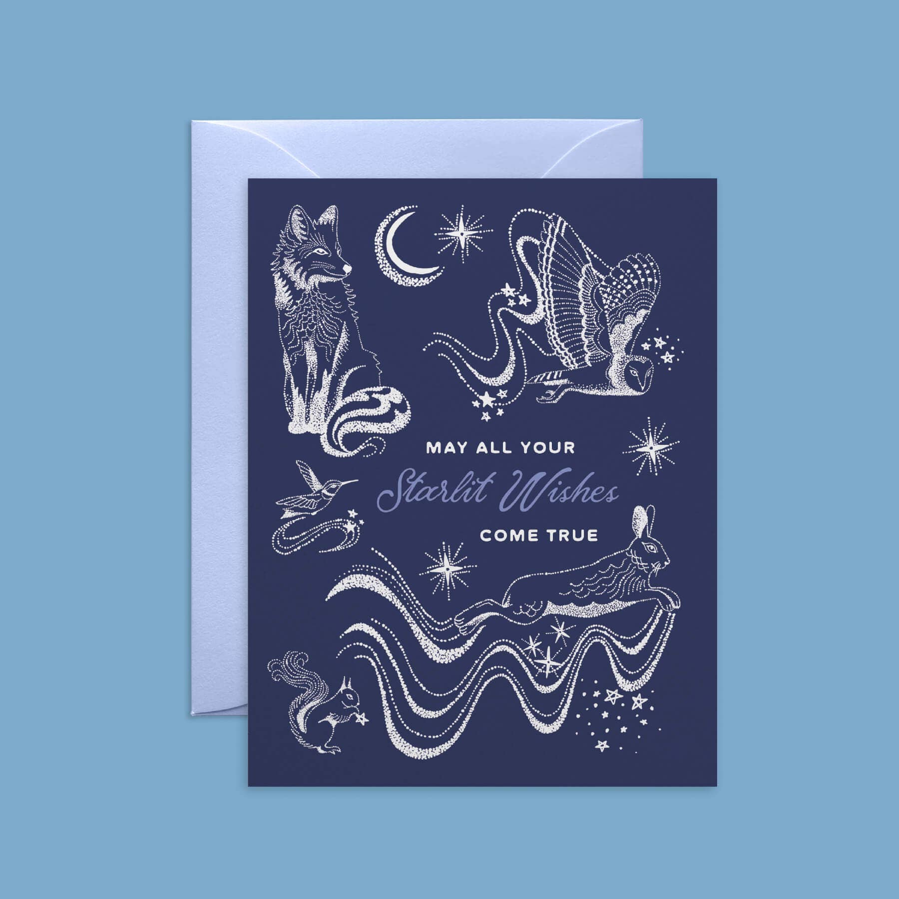 Woodland Constellations Birthday Card