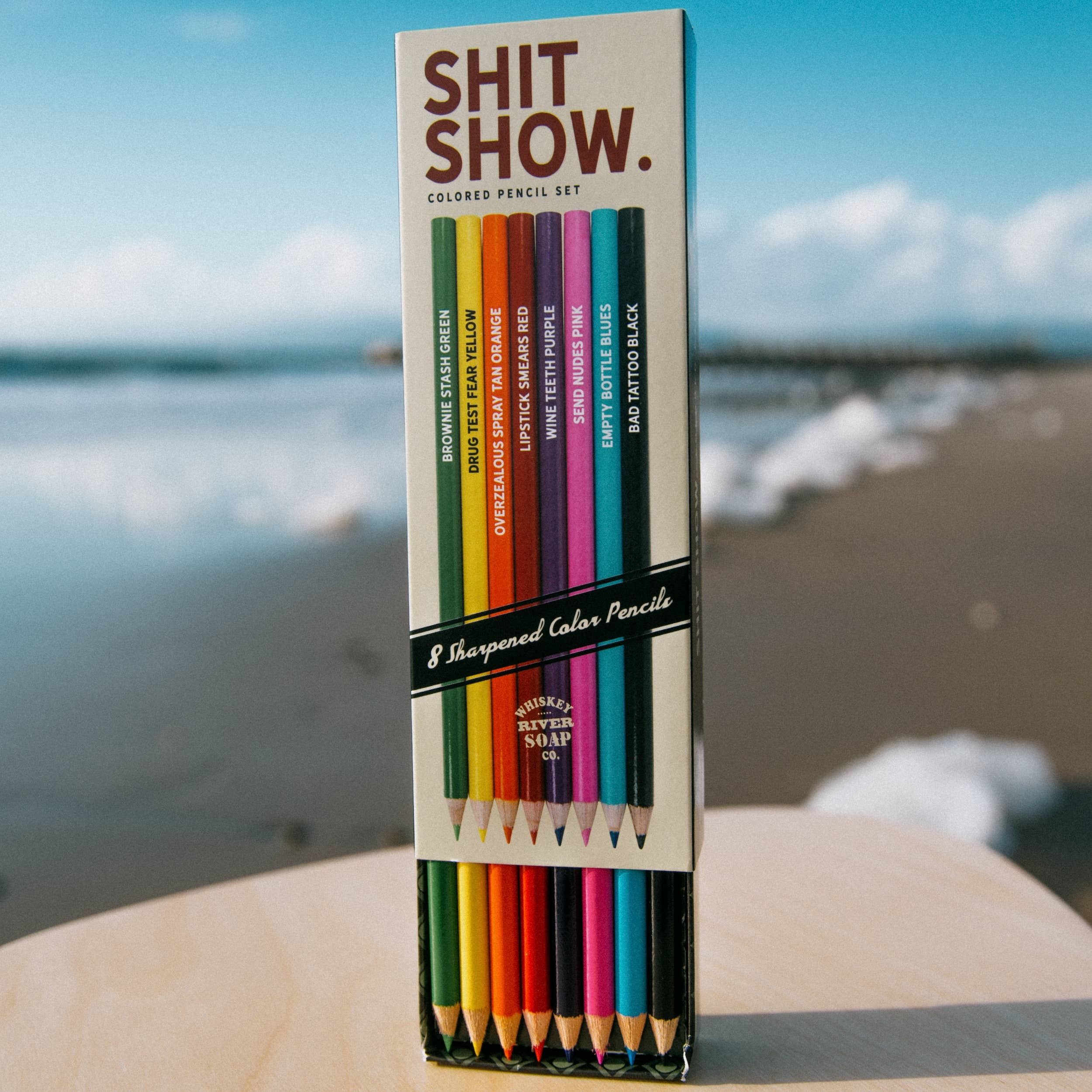 Shit Show Colored Pencils | Funny Pencils | Gift