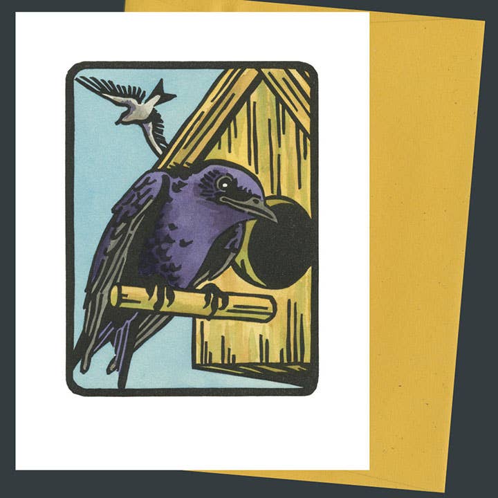 Purple Martin Card: Individual