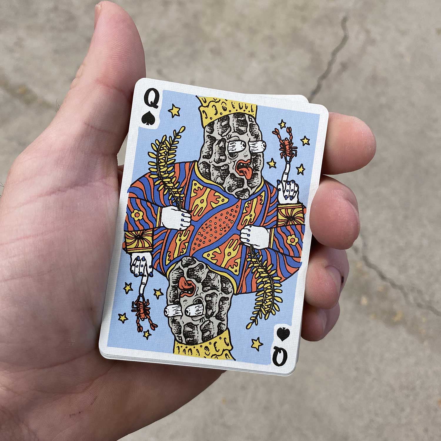 Holy Shrump! Mushroom Playing Cards: SINGLE DECK