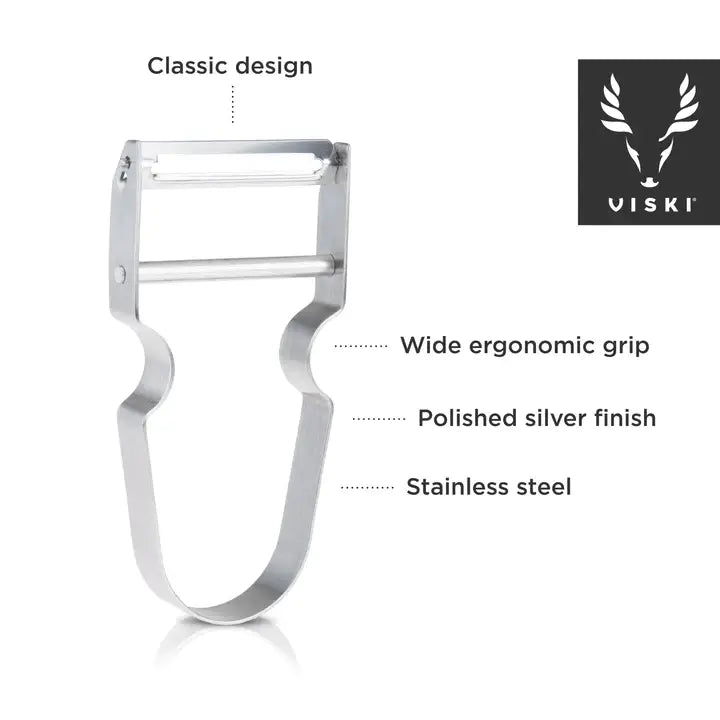 Viski Professional Stainless Steel Citrus Peeler
