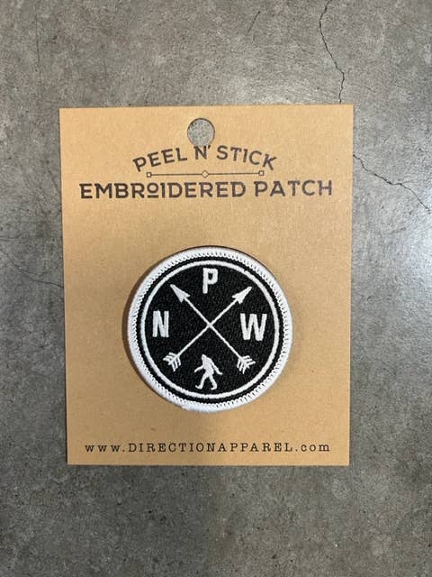 Peel 'N stick patches: WANDER