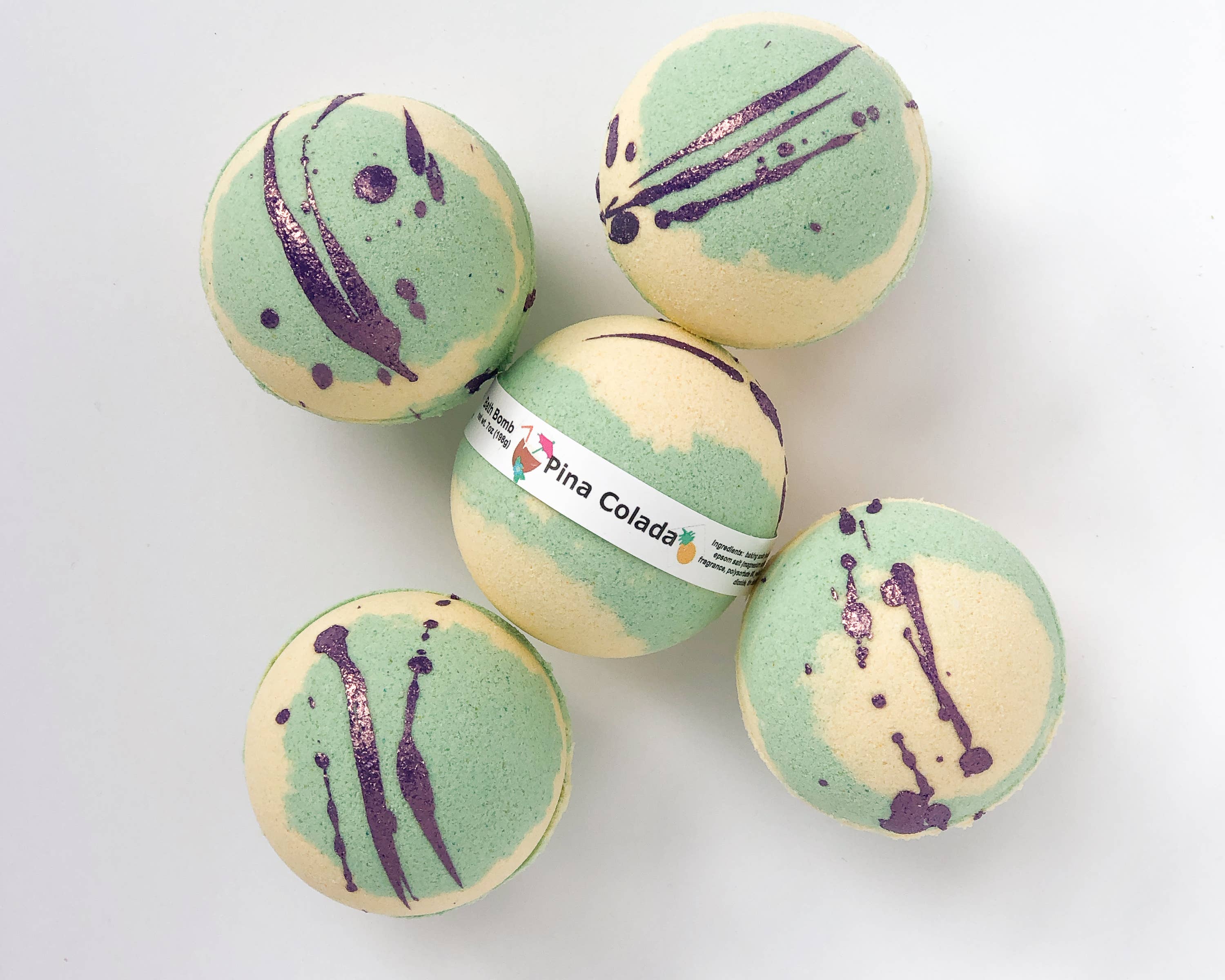 Piña Colada Bath Bomb