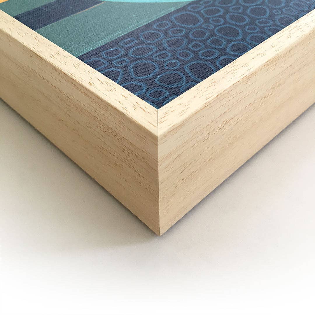 Pelicano 5 - WHLSL Print: ChromaBlock / ChromaBlock Black / 12x12