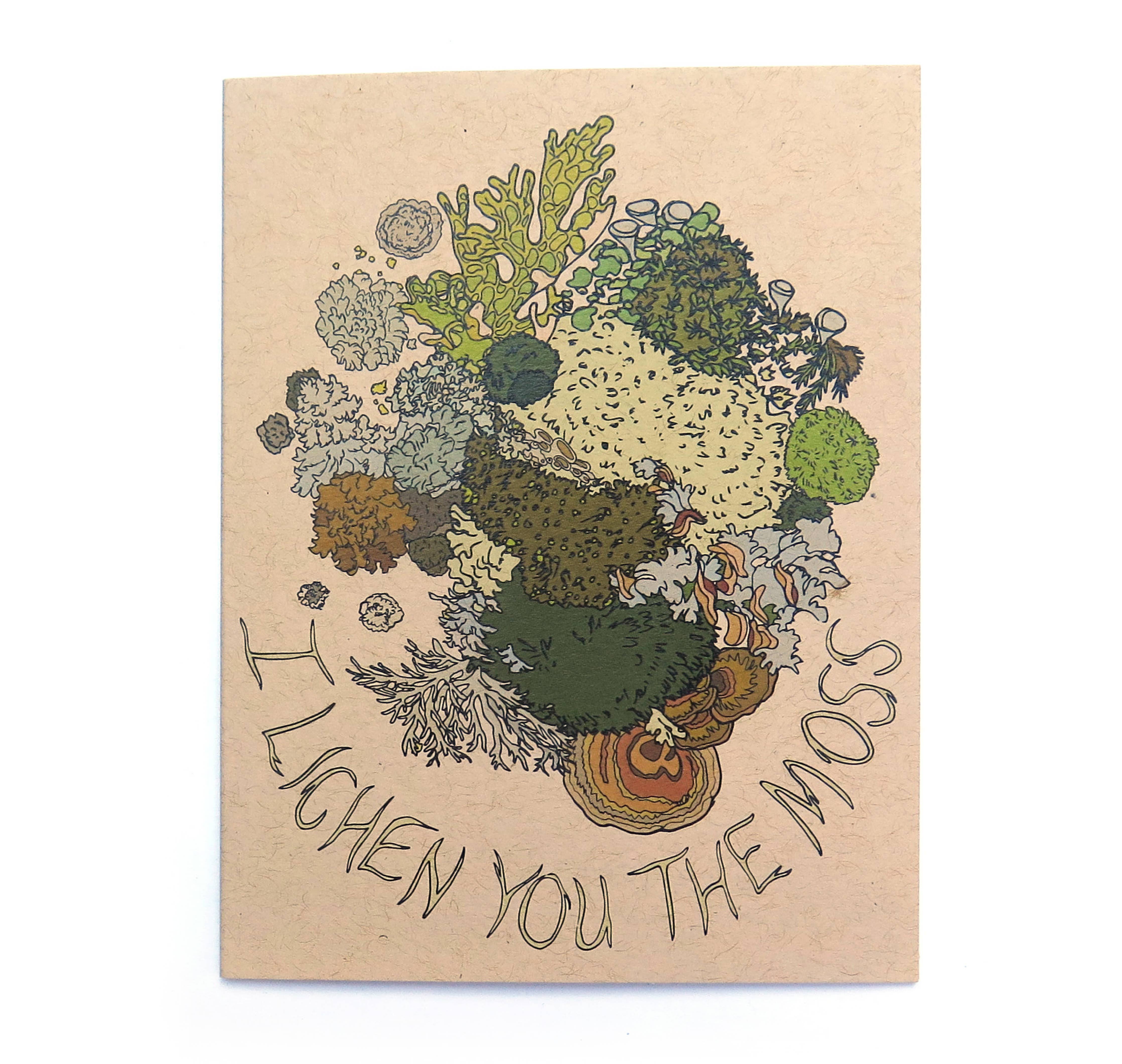 Moss and Lichen Card