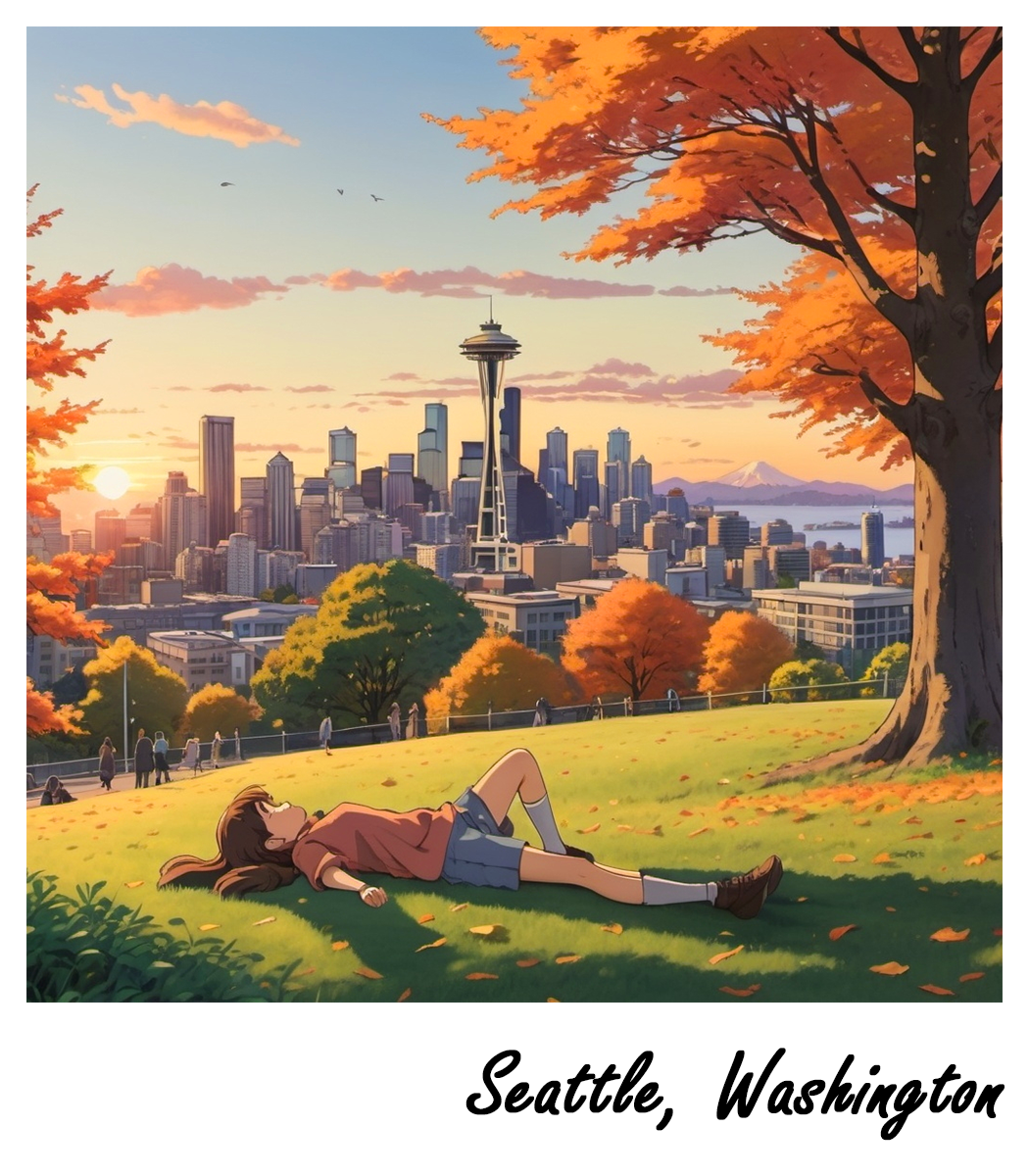 Seattle Lifestyle 1 - Vinyl Sticker