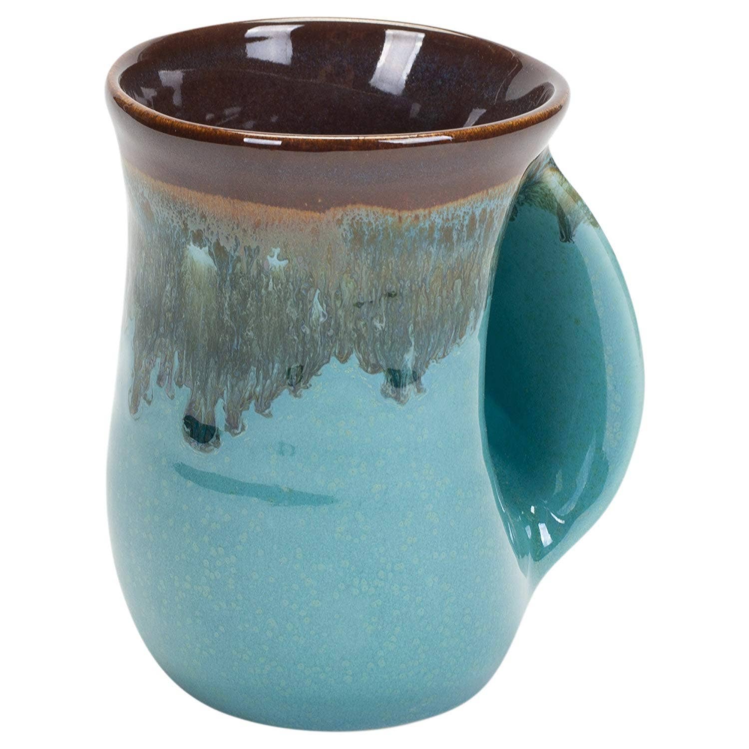 The Original Handwarmer Mug: Grasslands / Left Hand