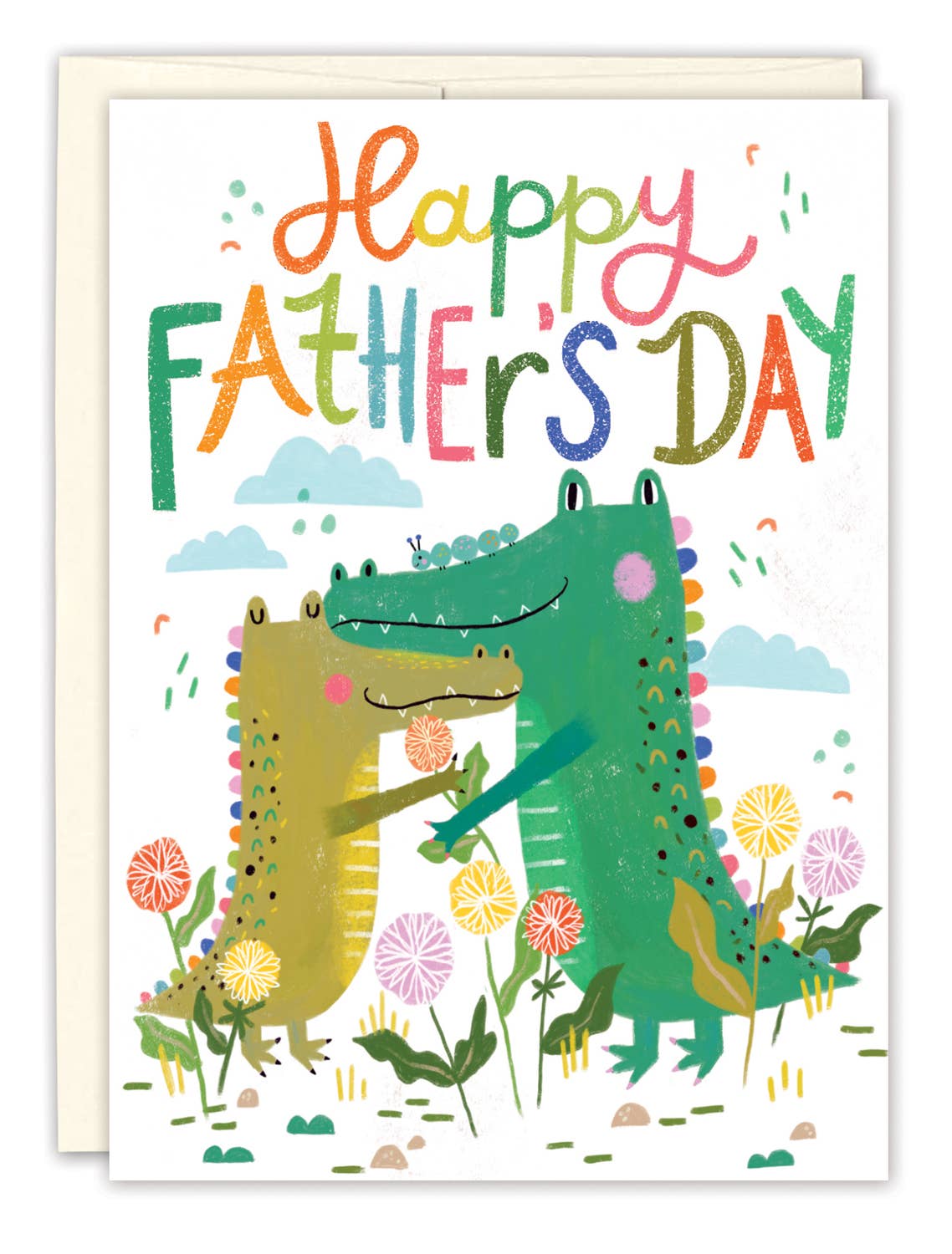 Crocodiles Father's Day Card