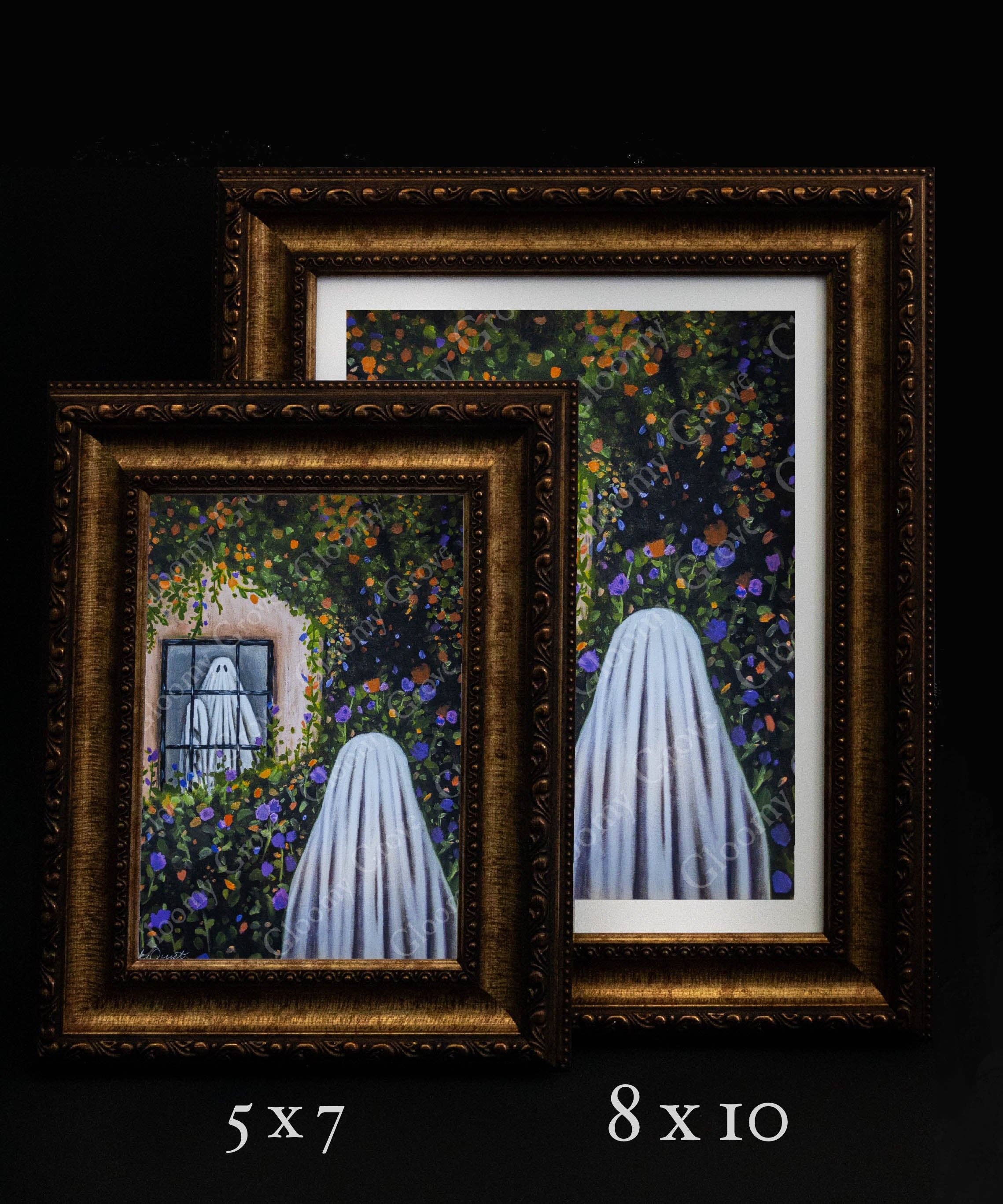 "Floral Garden" | Fine Art Print: 8x10