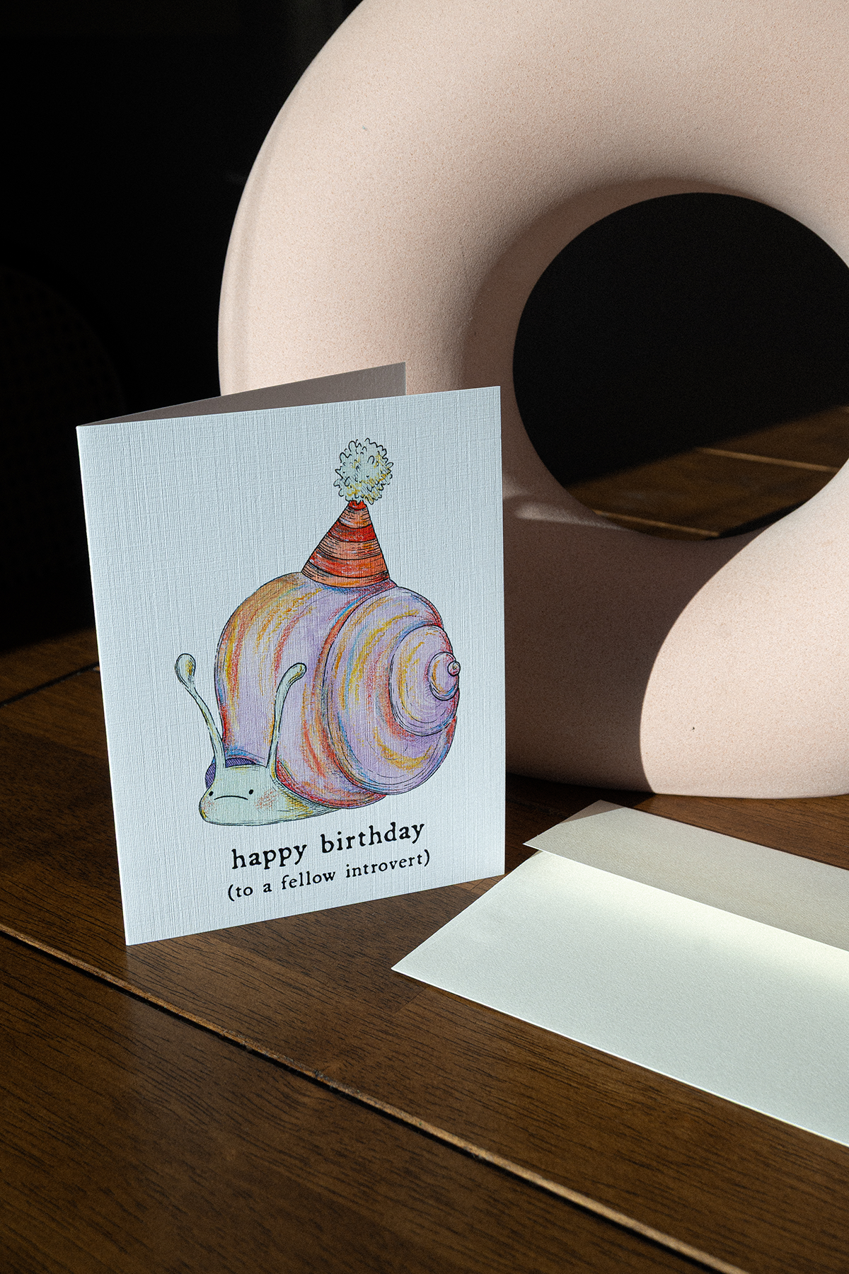 Birthday Snail - Greeting Card