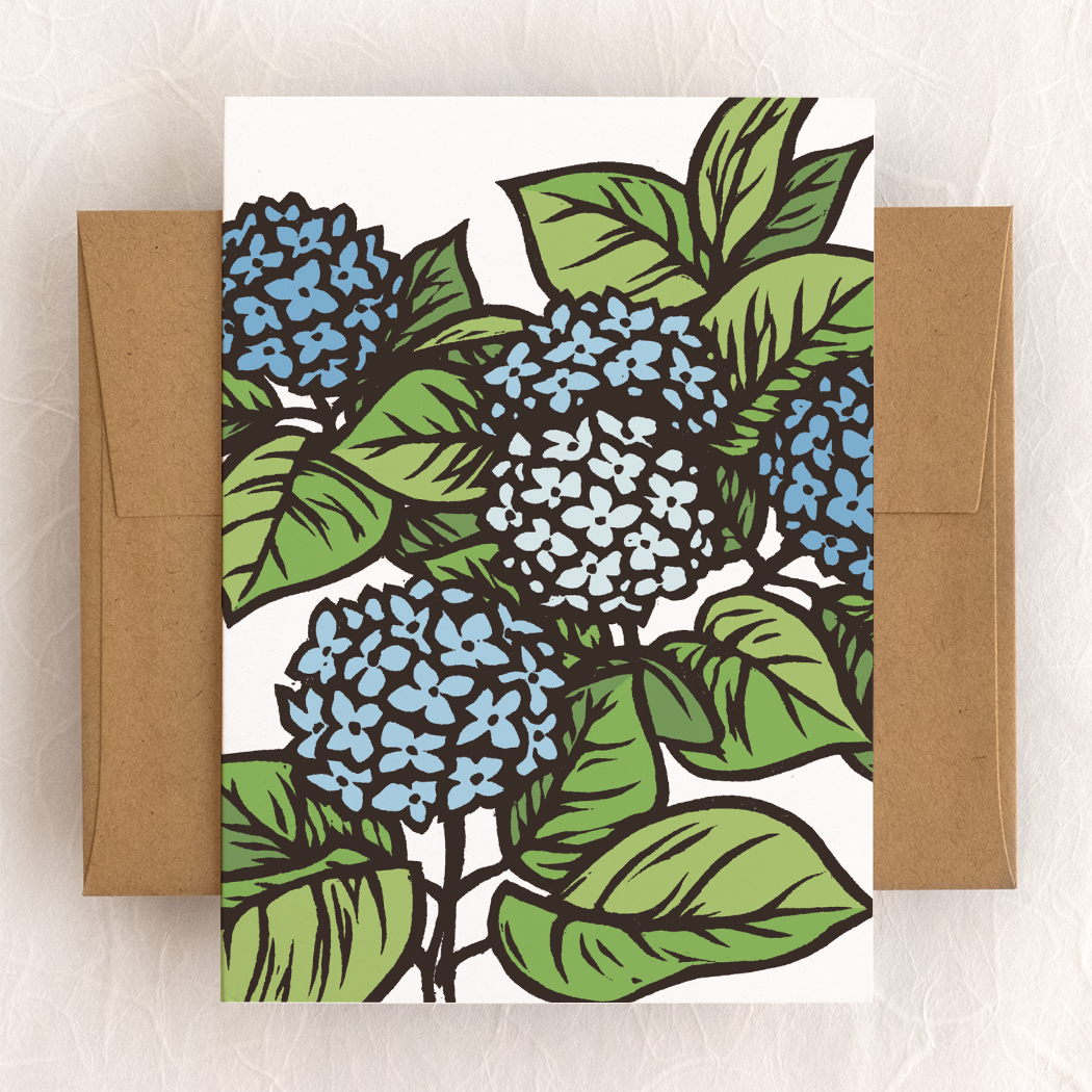 Hydrangea - Card