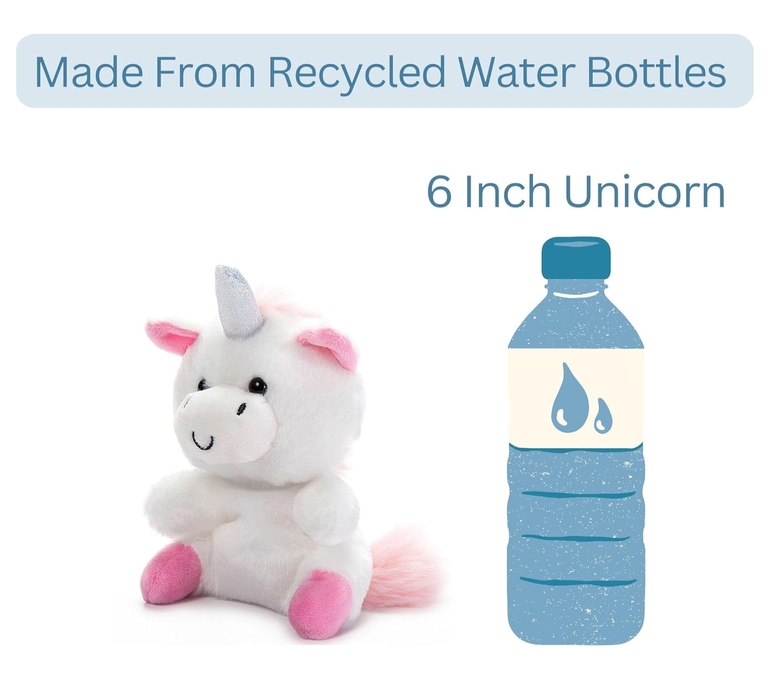 6" (16cm) Nuggetz Unicorn Mythical/Fantasy Collectible