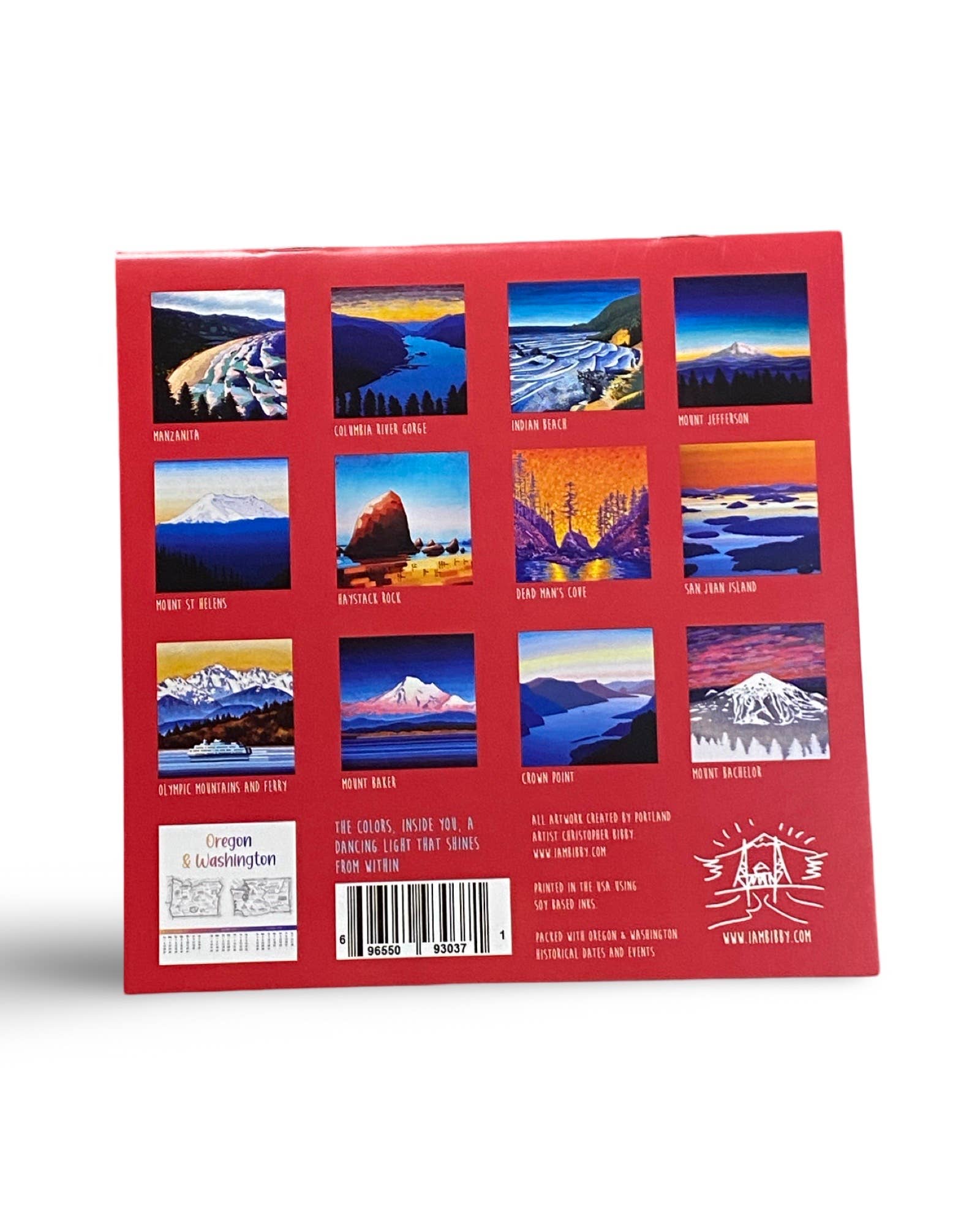 Pacific Northwest 2025 Calendar