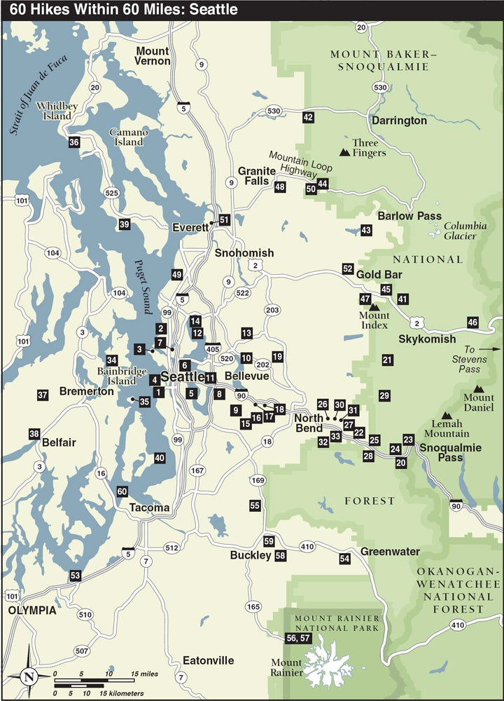 60 Hikes: Seattle