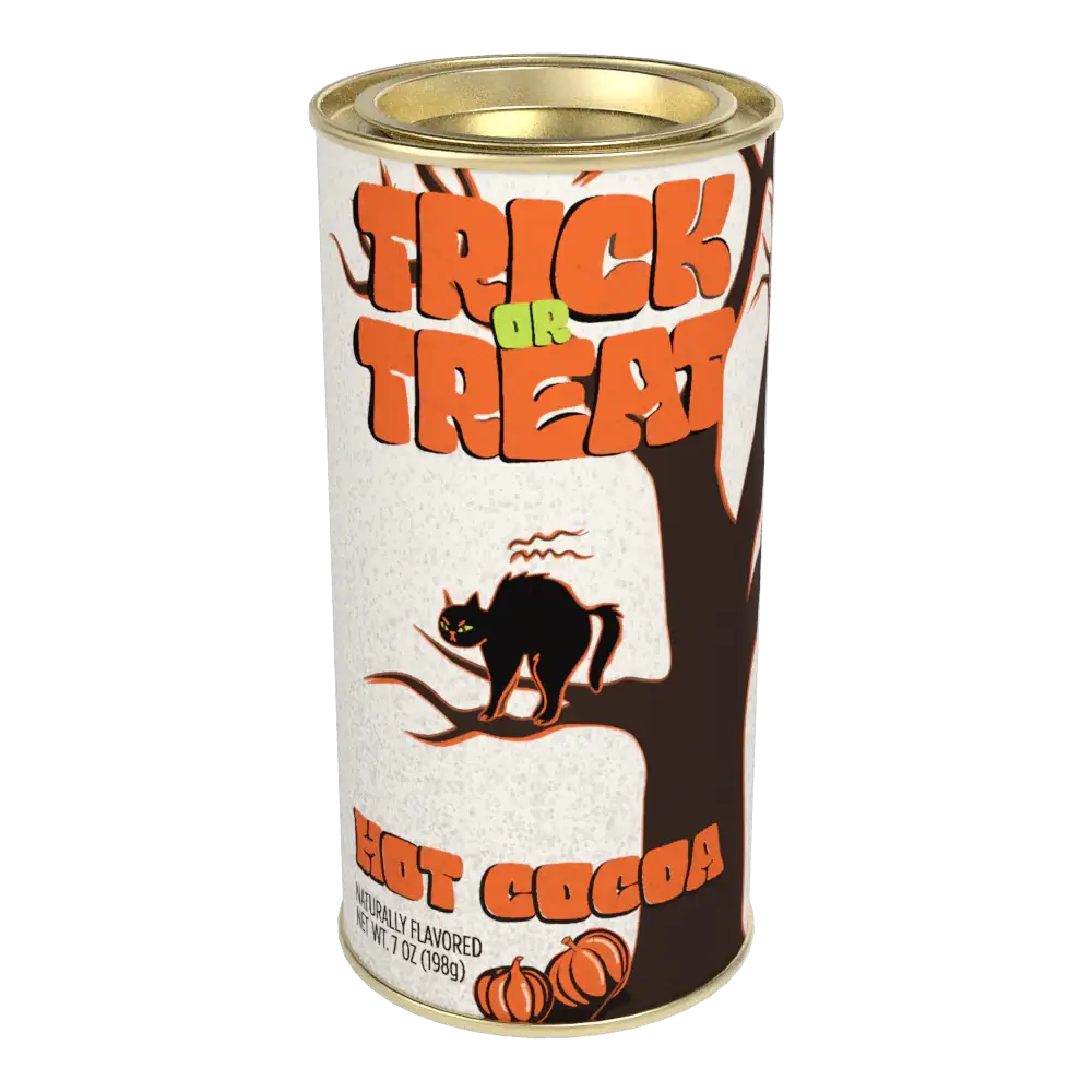Vintage Halloween TRICK OR TREAT Hot Cocoa (7oz Tins)