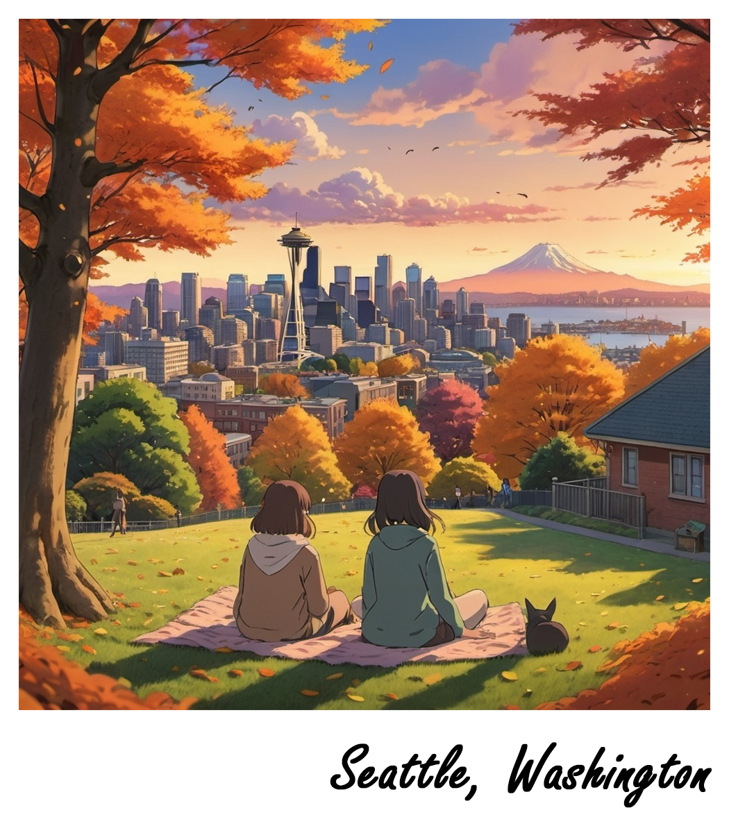 Seattle Lifestyle 2 - Vinyl Sticker