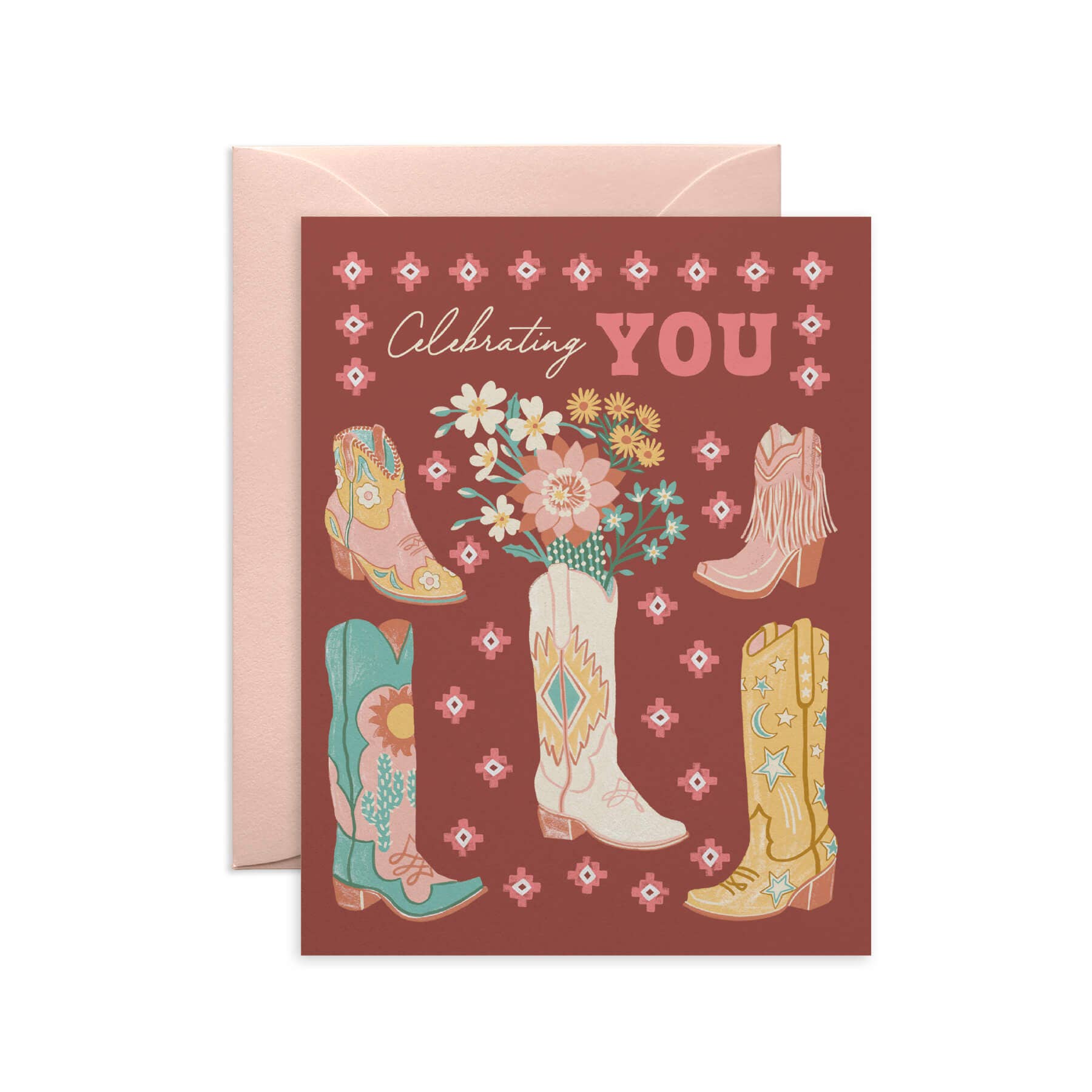 Cowgirl Boots Card