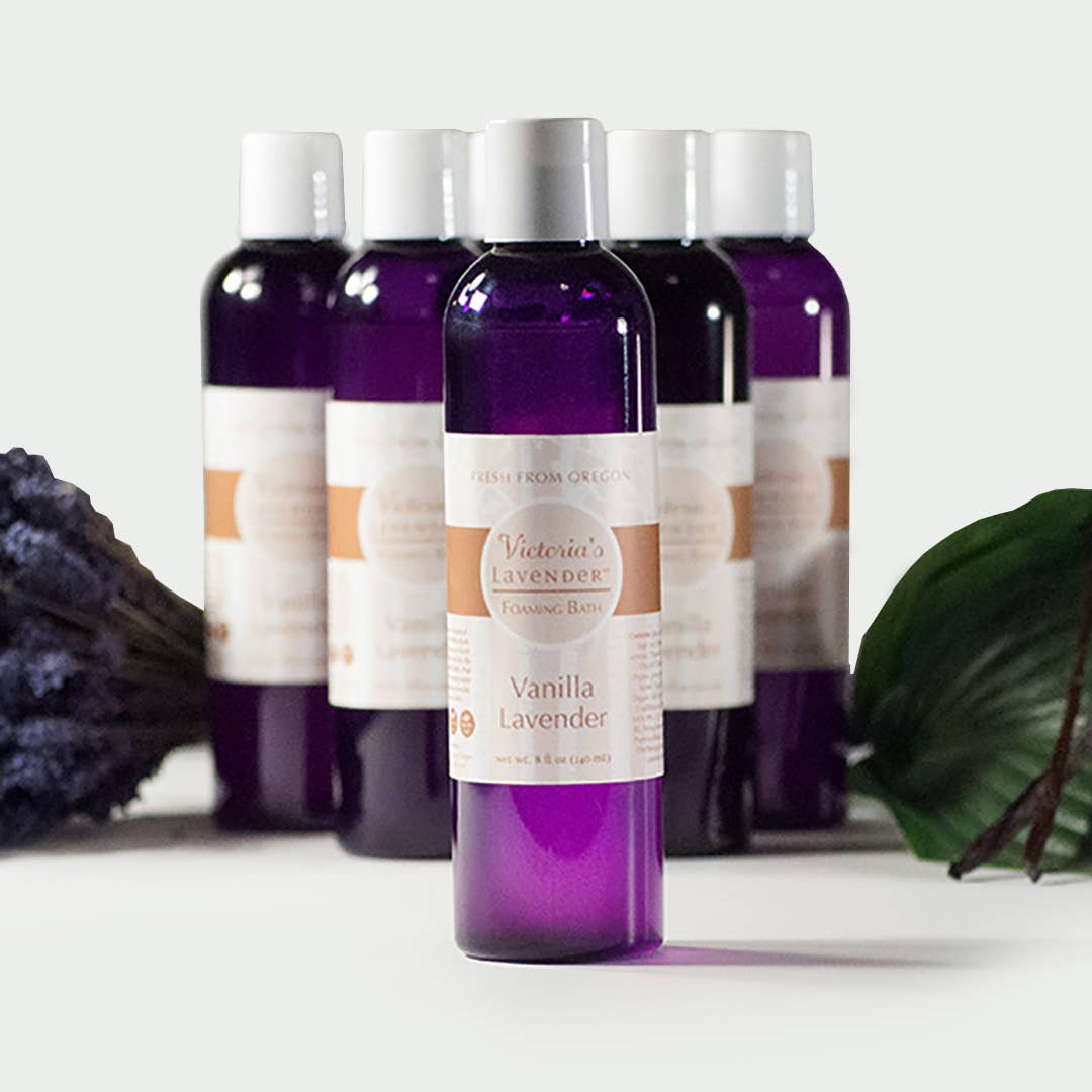 Foaming Bath -  Vanilla Lavender 8 oz