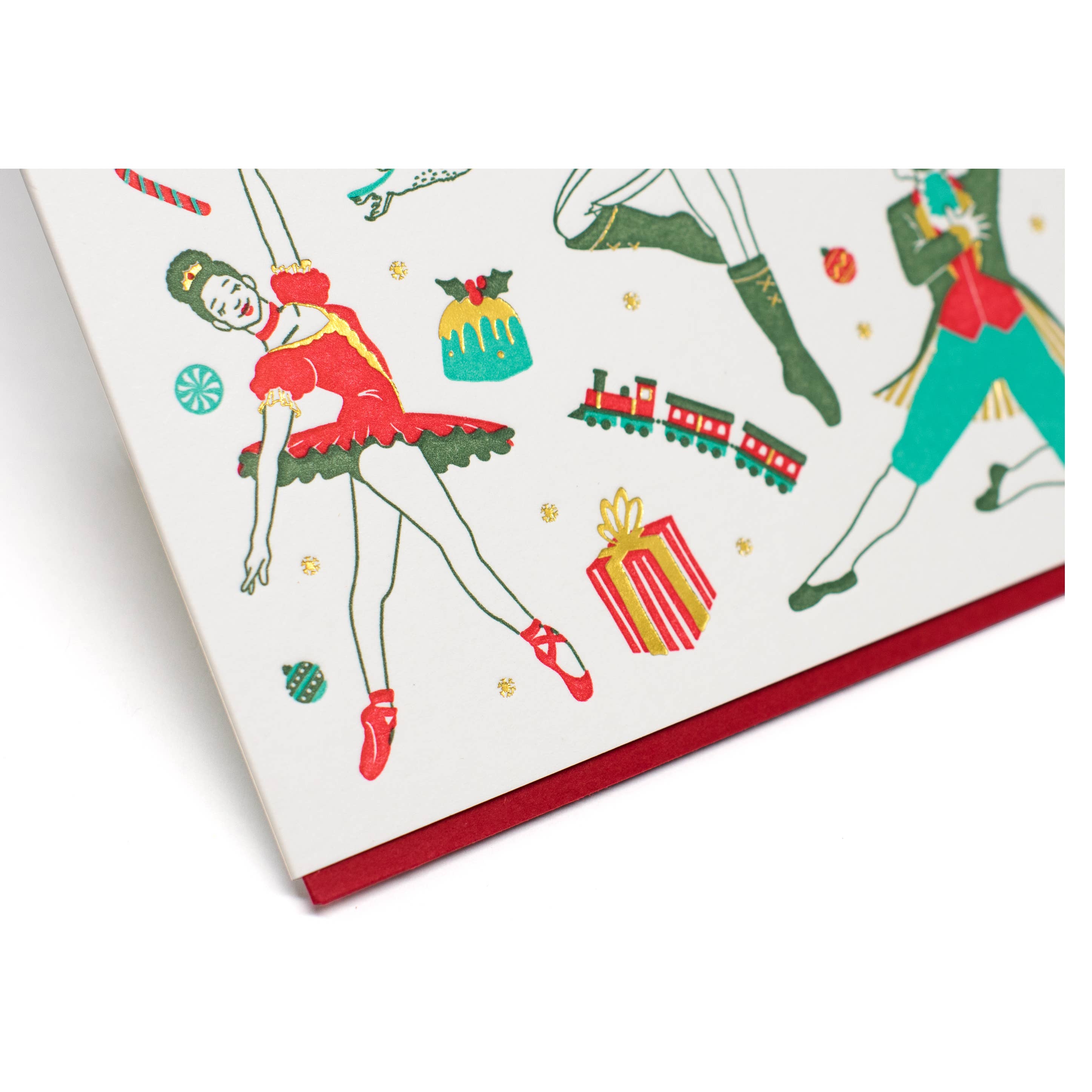 Merry Christmas Nutcracker Card: Single Card