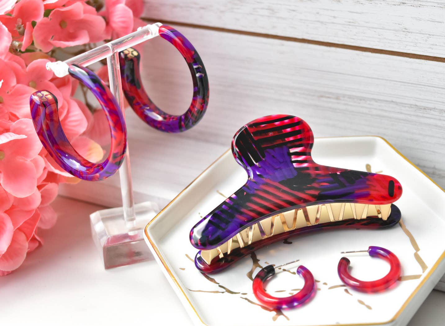NEW Sfera Hoop Statement Hoops Large Earrings