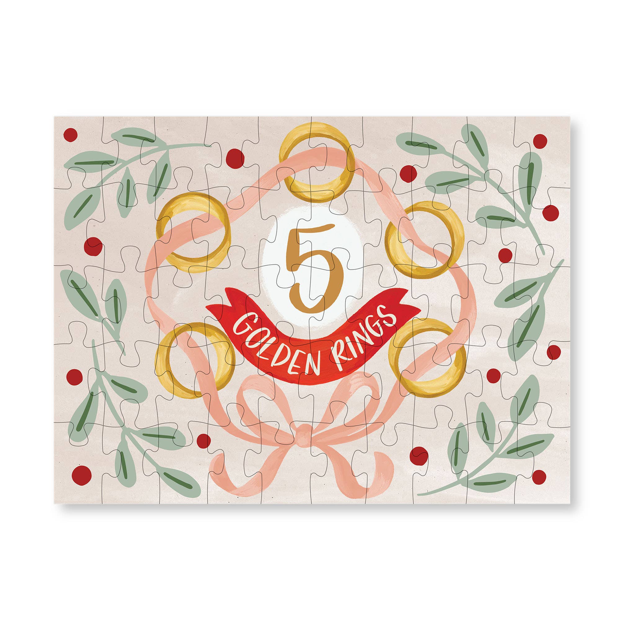 12 Days of Christmas - 50 Piece Jigsaw Puzzles - Set of 12