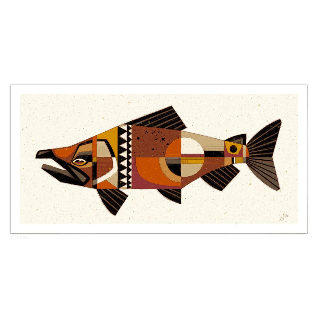 Chinook - WHLSL Print: Unframed / 12x9 / Bamboo Paper