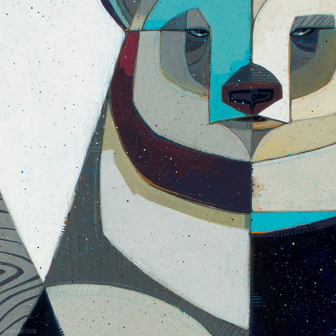 Yogi 2 - WHLSL Print: Unframed / 9x12 / Bamboo Paper