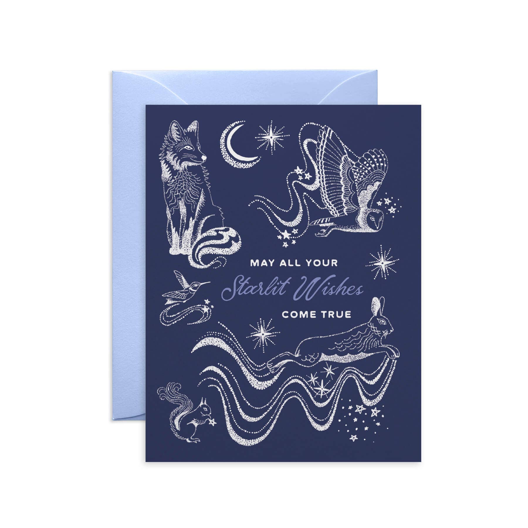 Woodland Constellations Birthday Card