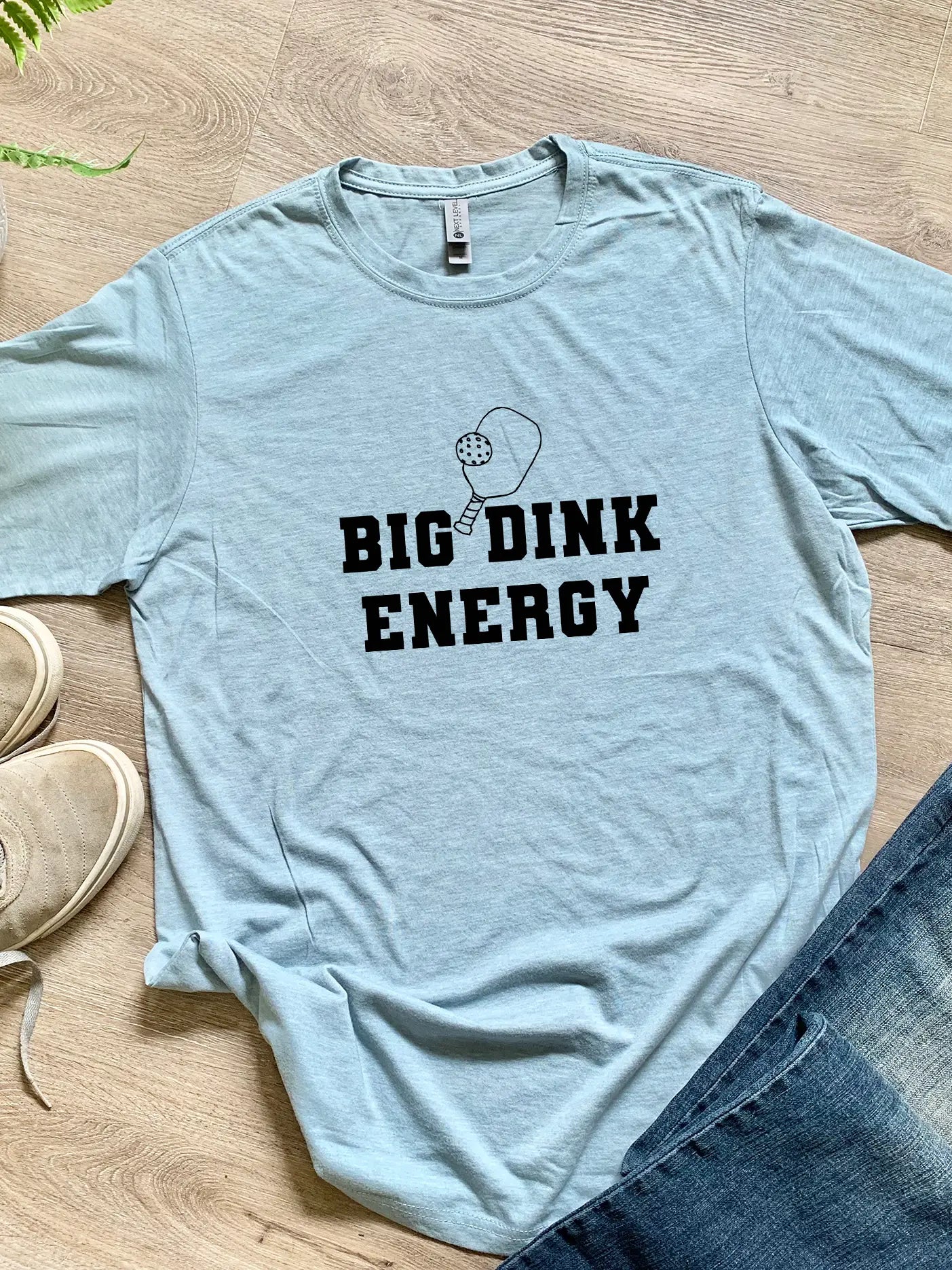 Big Dink Energy Unisex Shirt - Stonewash Blue
